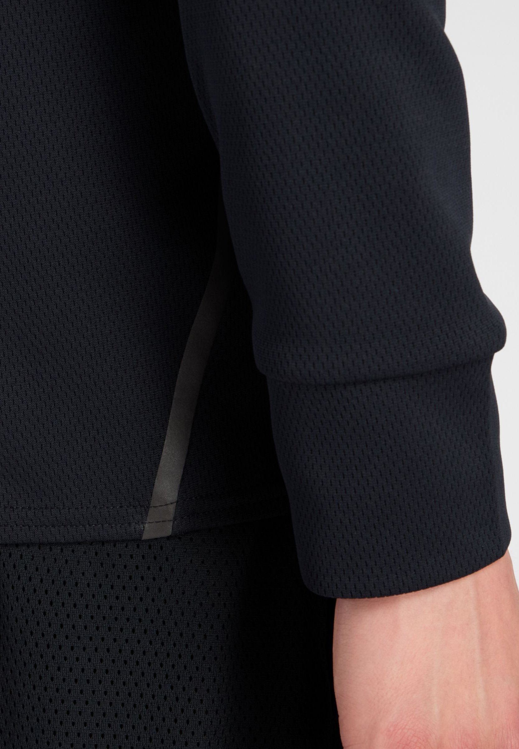 UTILITY ZIP - Long sleeved top - black bk