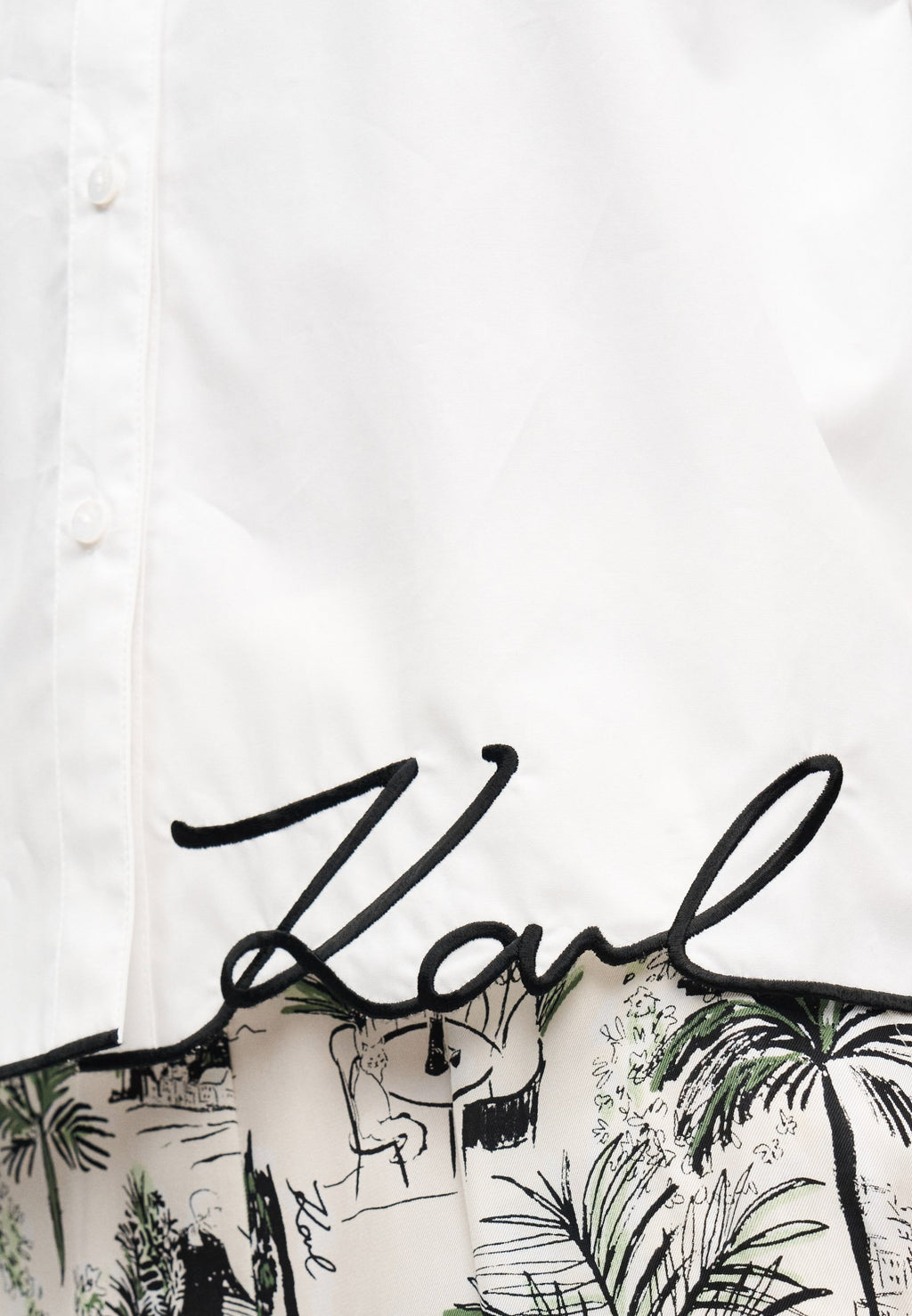 SIGNATURE - Button-down blouse - white