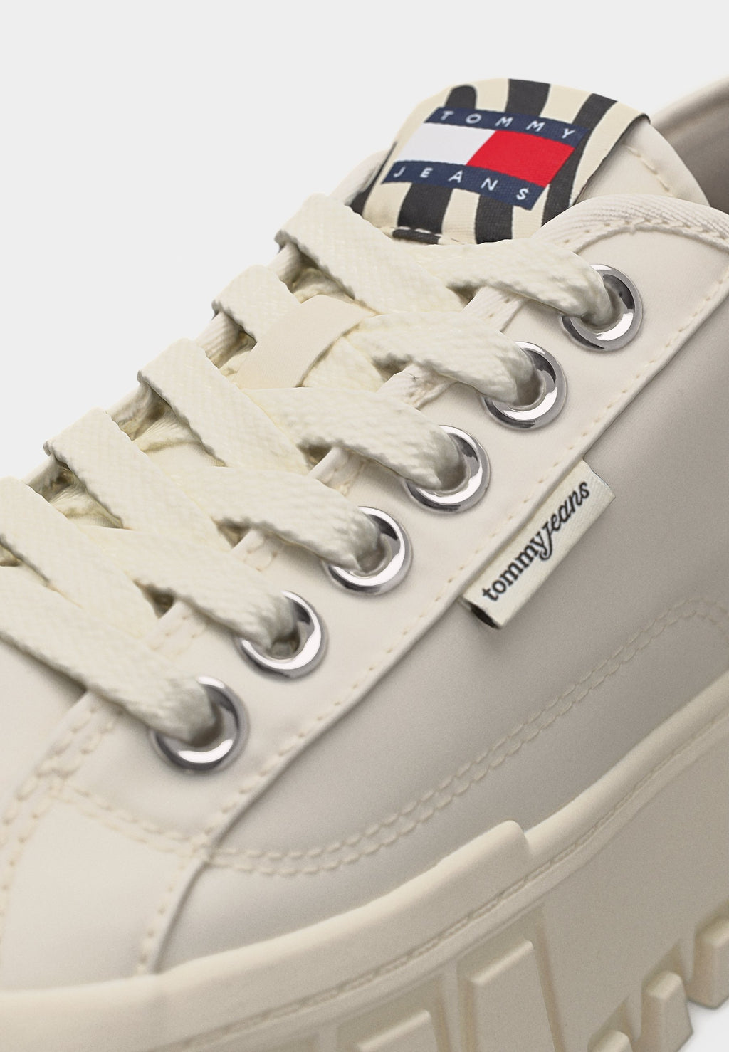 TJ PLATFORM SNEAKER ZEBRA - Trainers - ivory