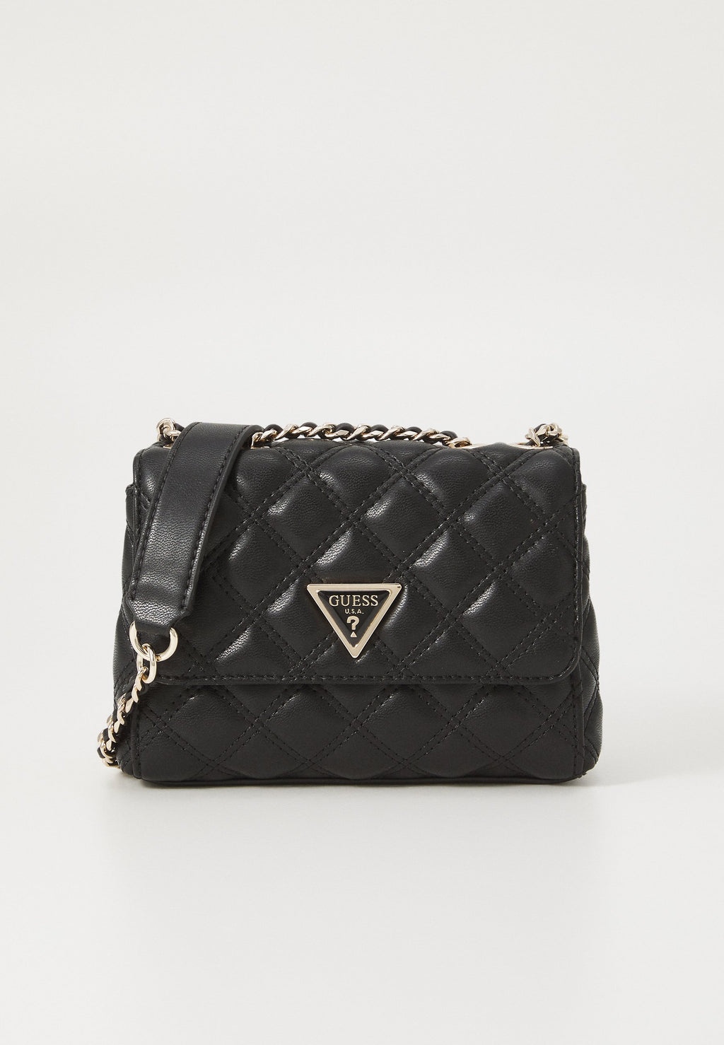 GIULLY II MINI 2 COMP CVRT FLP - Cross body bag - black