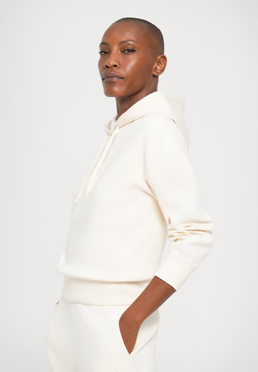 SWEATSHIRT - Hoodie - off-white