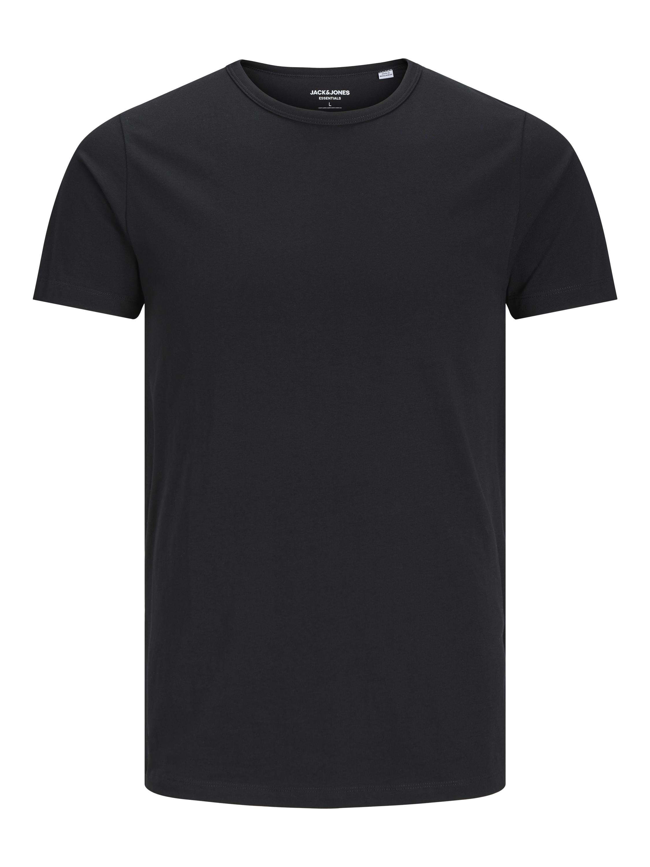 BASIC O-NECK TEE - Basic T-shirt - black
