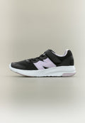 578 UNISEX - Road running shoes - black/taro/white
