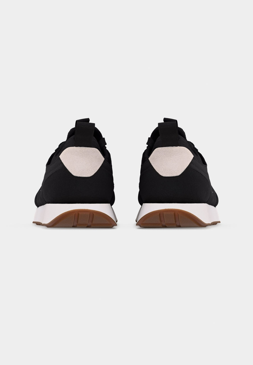 RETRO RUNNER LACE UP - Trainers - black/bright white