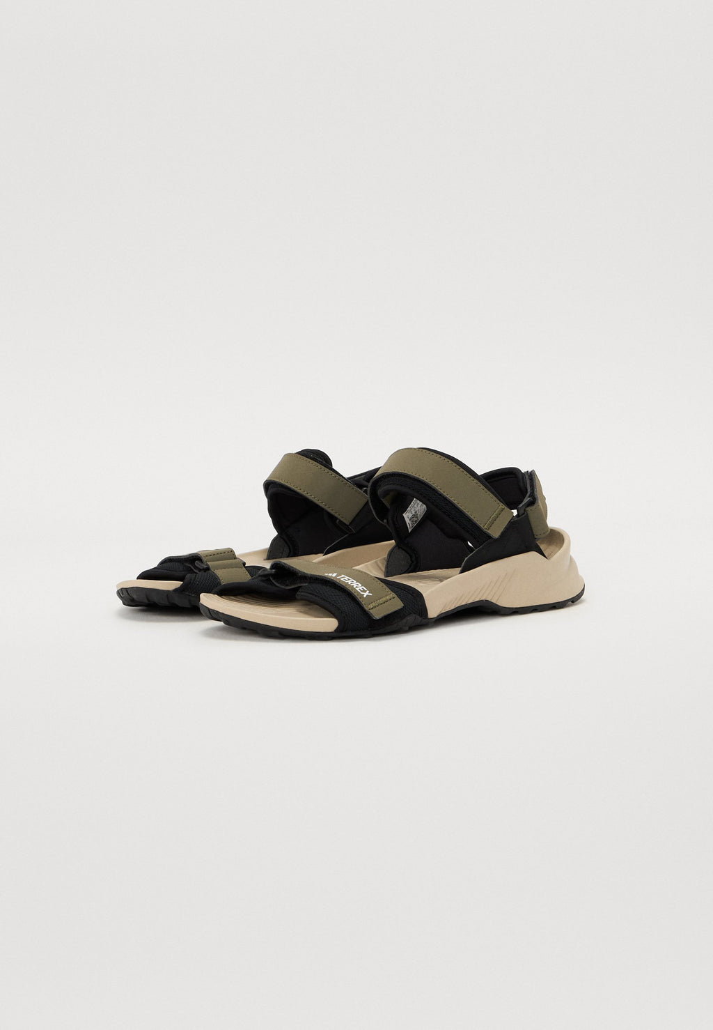 TERREX HYDROTERRA - Walking sandals - olive strata/core black/wonder beige