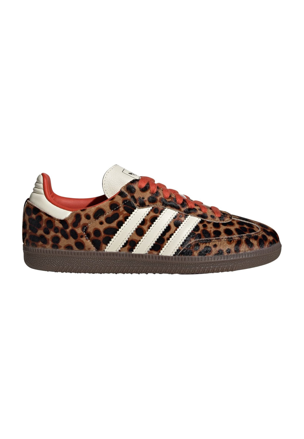 SAMBA OG LEOPARD - Trainers - core black preloved red cream white