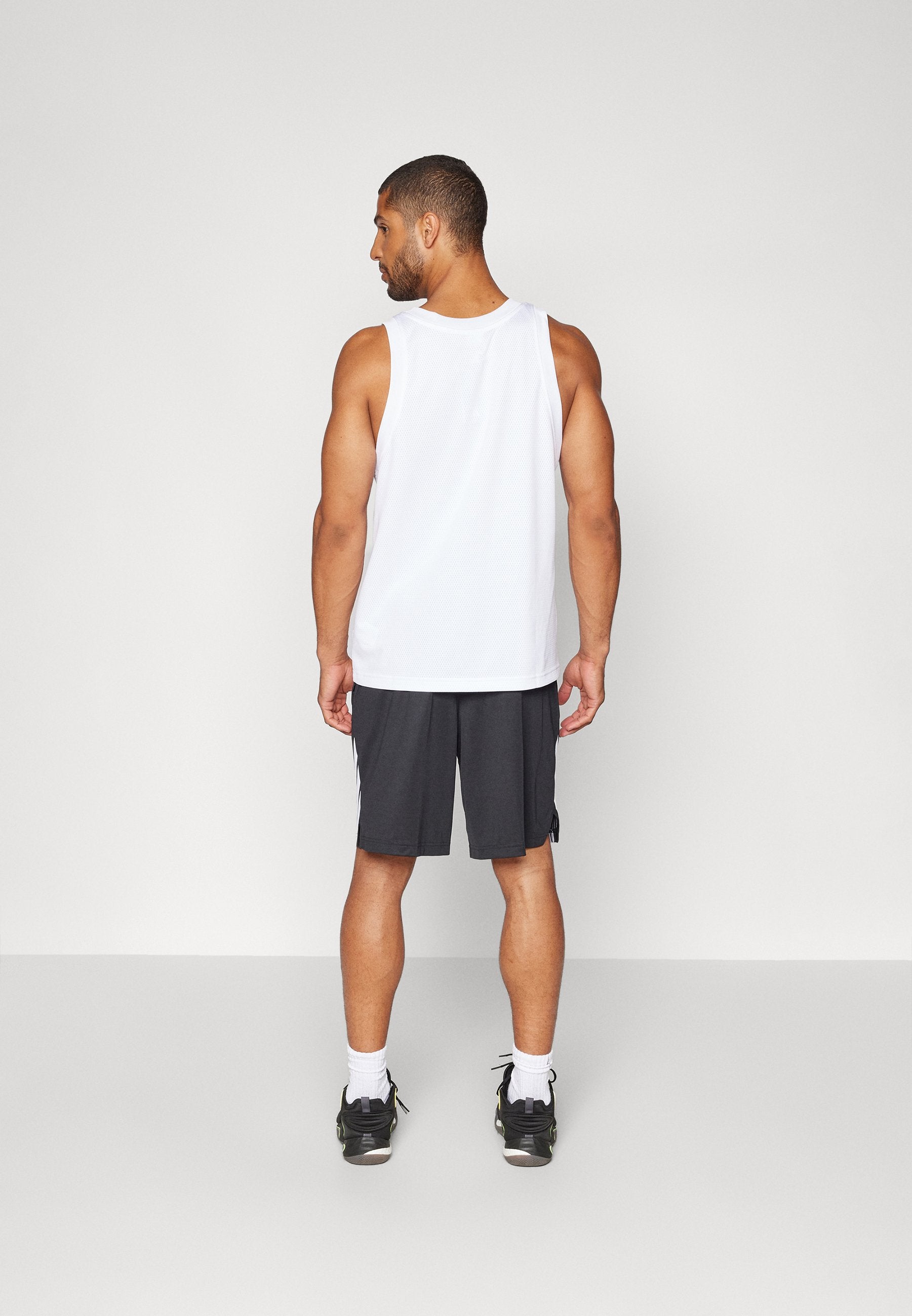 3-STRIPES   - Sports shorts - black white