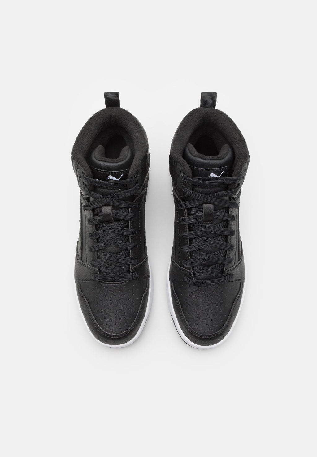 REBOUND MID - High-top trainers - shadow gray/black/white