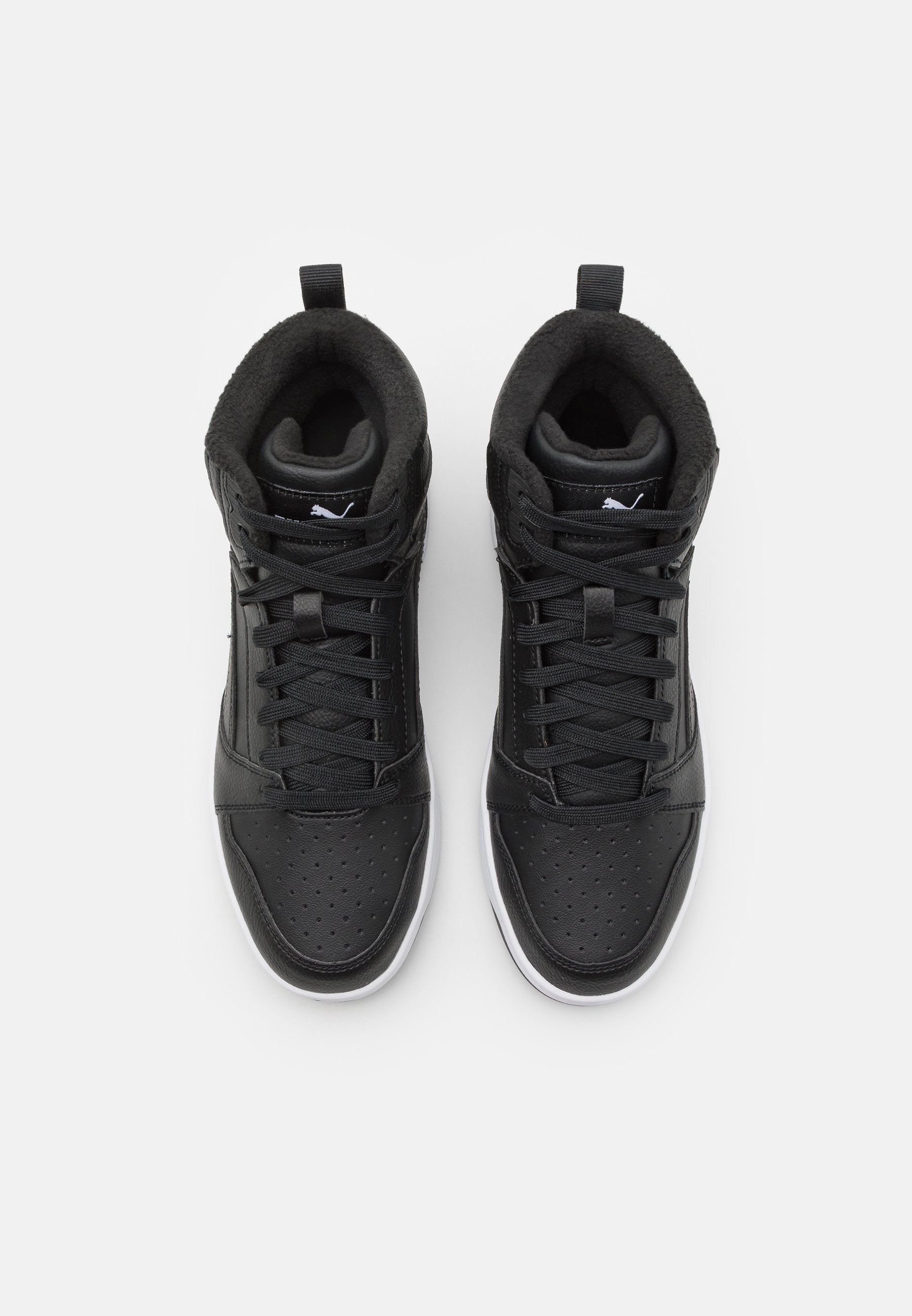 REBOUND MID - High-top trainers - shadow gray/black/white
