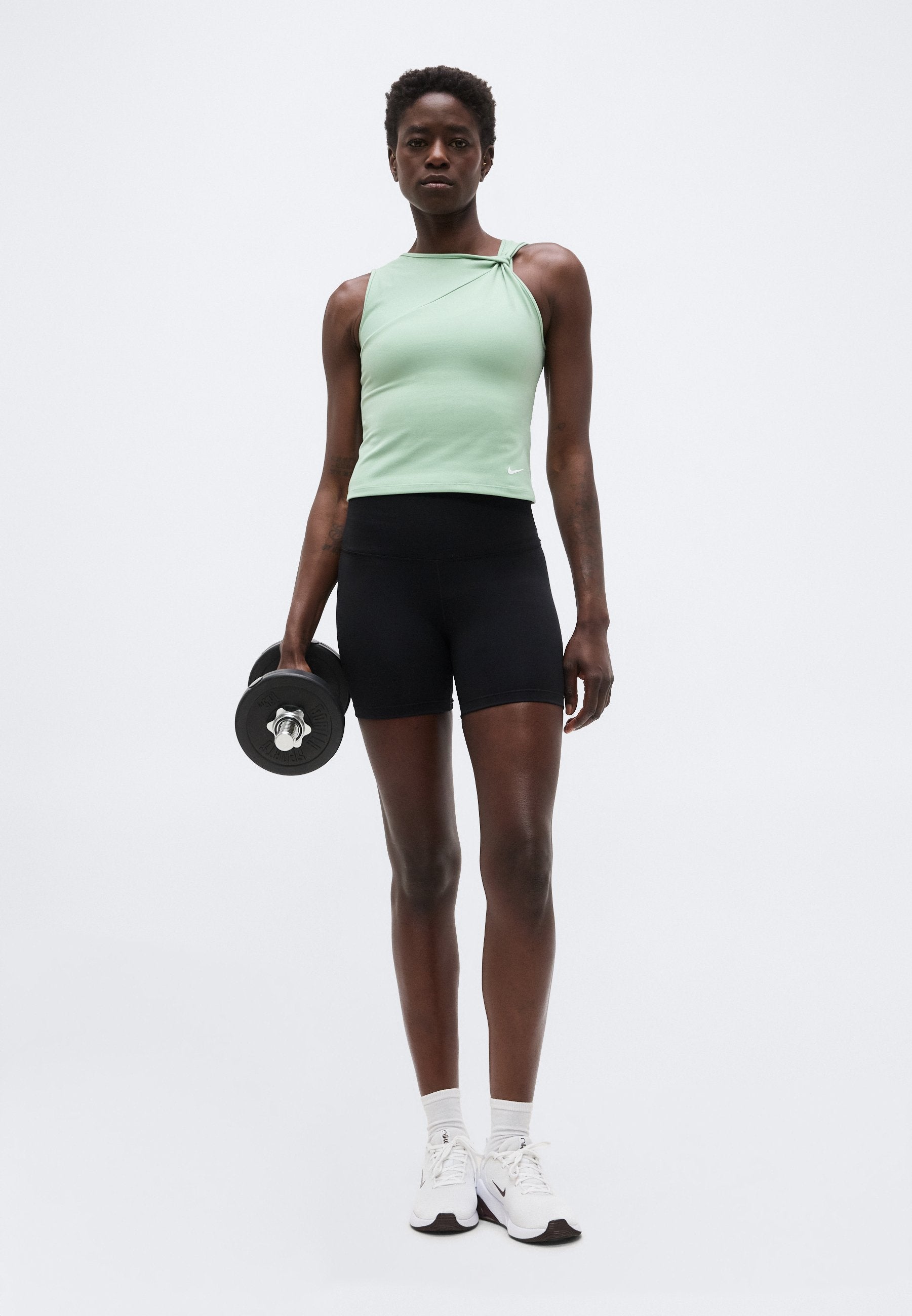 ONE TANK - Top - steam/white