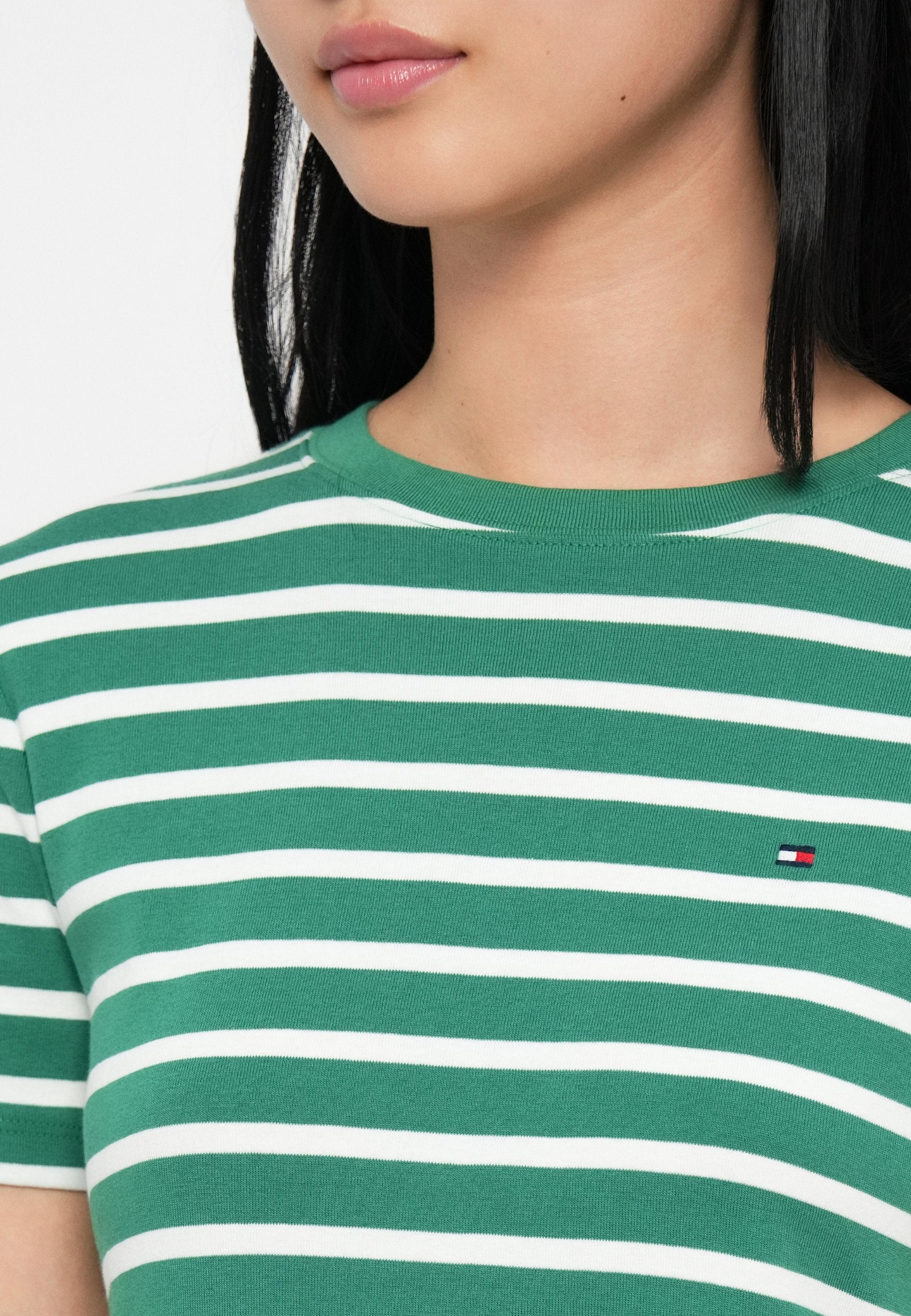 SLIM CODY - Print T-shirt - nouveau green/ecru