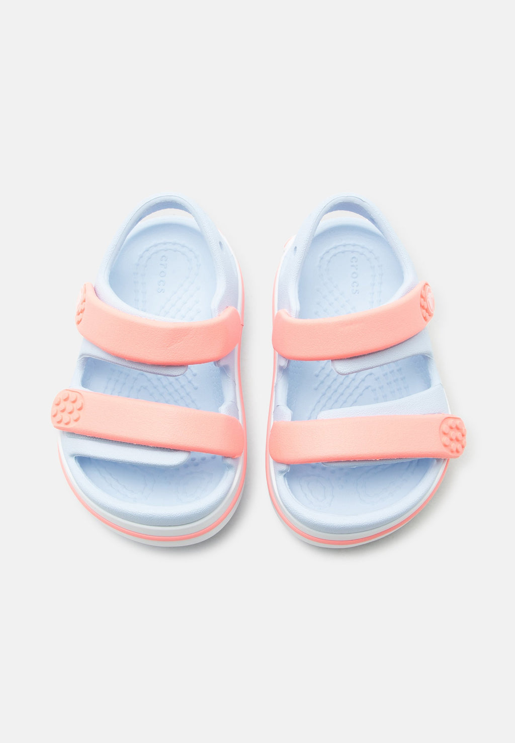 CROCBAND CRUISER  - Pool slides - blue frost/guava