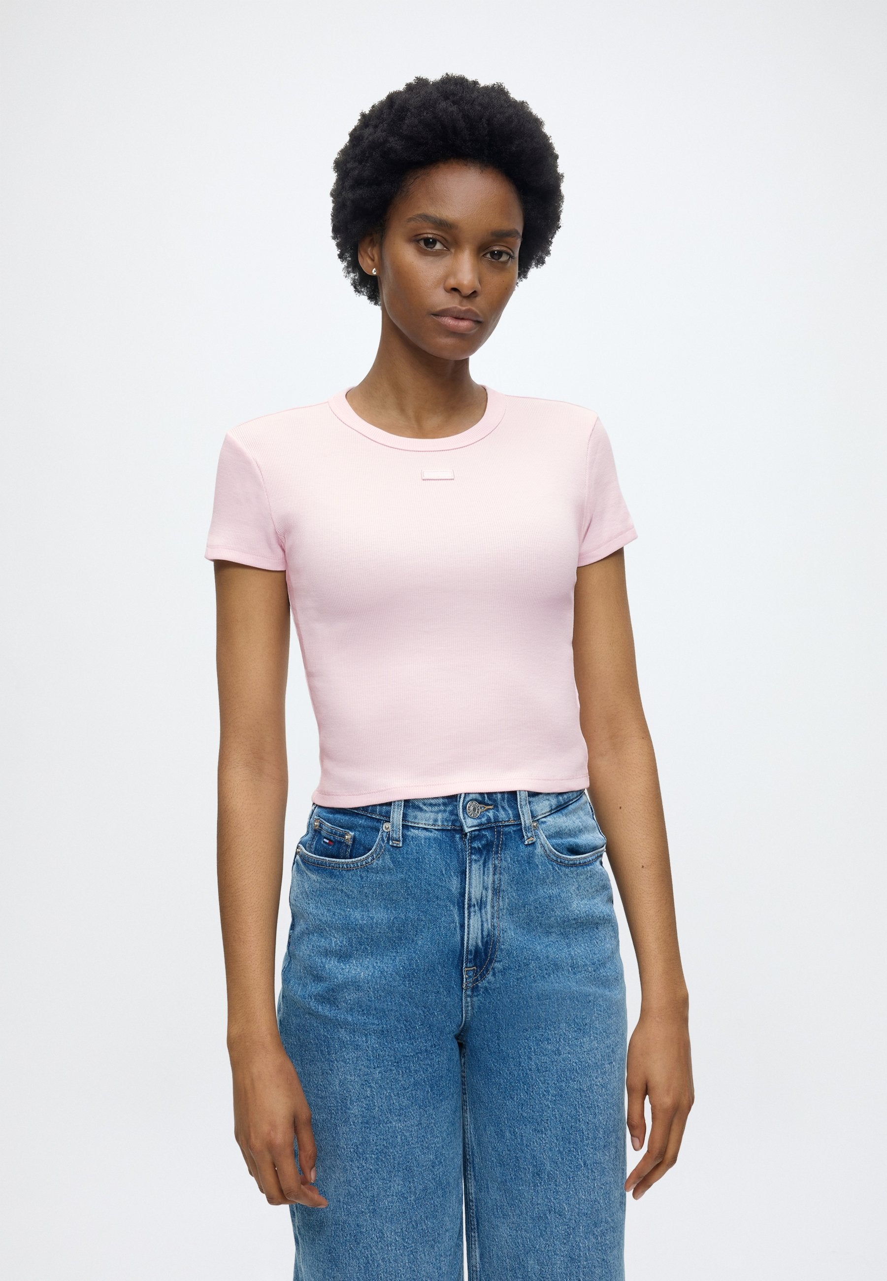 EASY TEE - Basic T-shirt - light/pastel pink