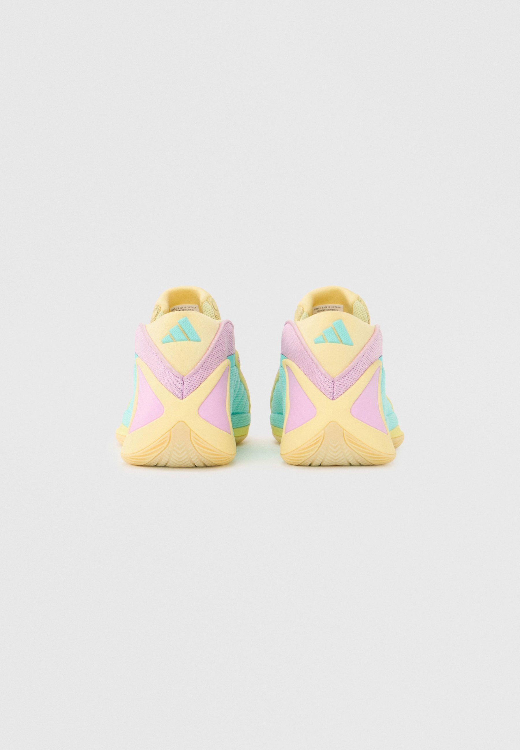 ANTHONY EDWARDS 2 UNISEX - Basketball shoes - almost yellow/bliss lilac/flash aqua