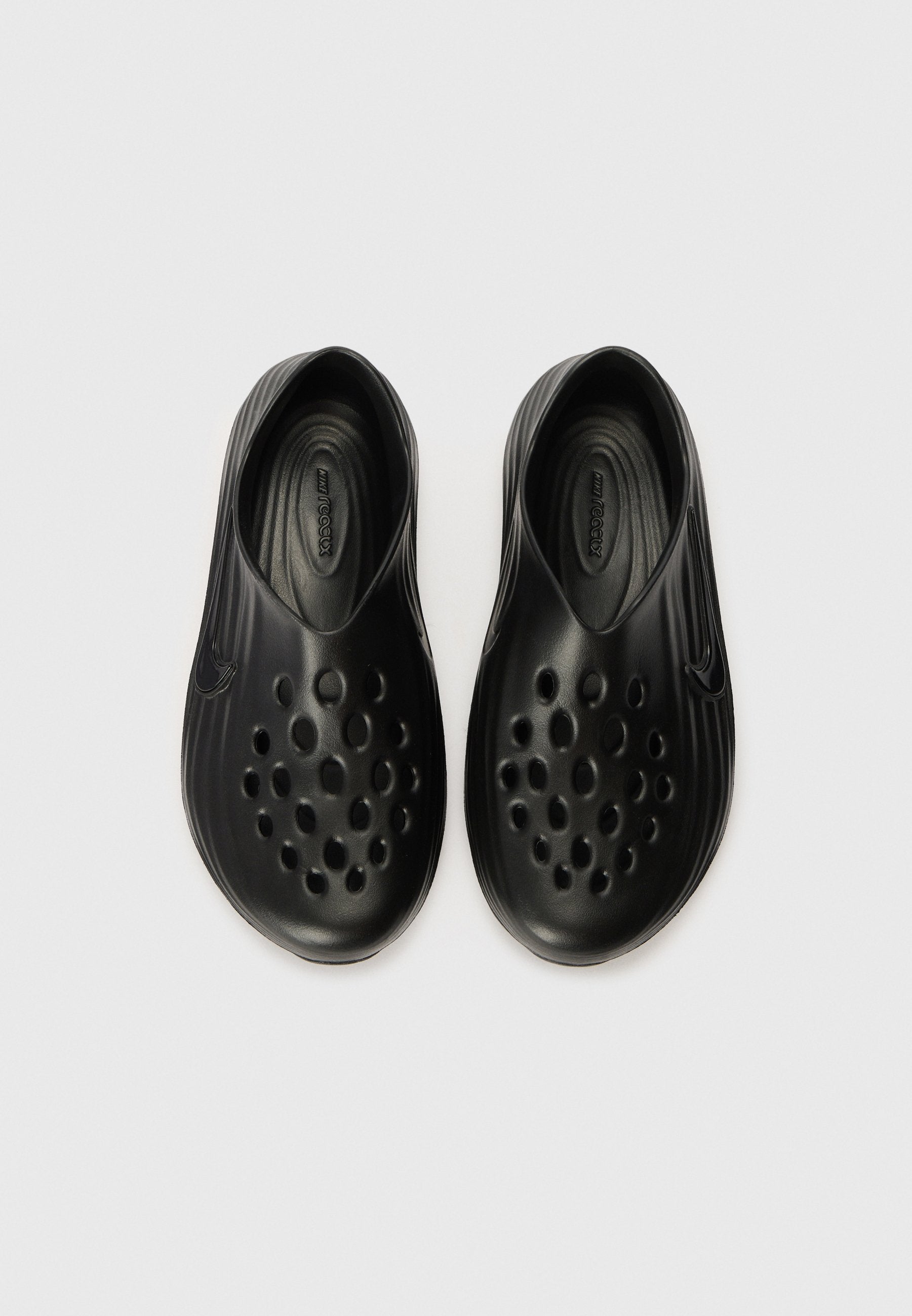 REACTX REJUVEN8 UNISEX - Slip-ons - black/black