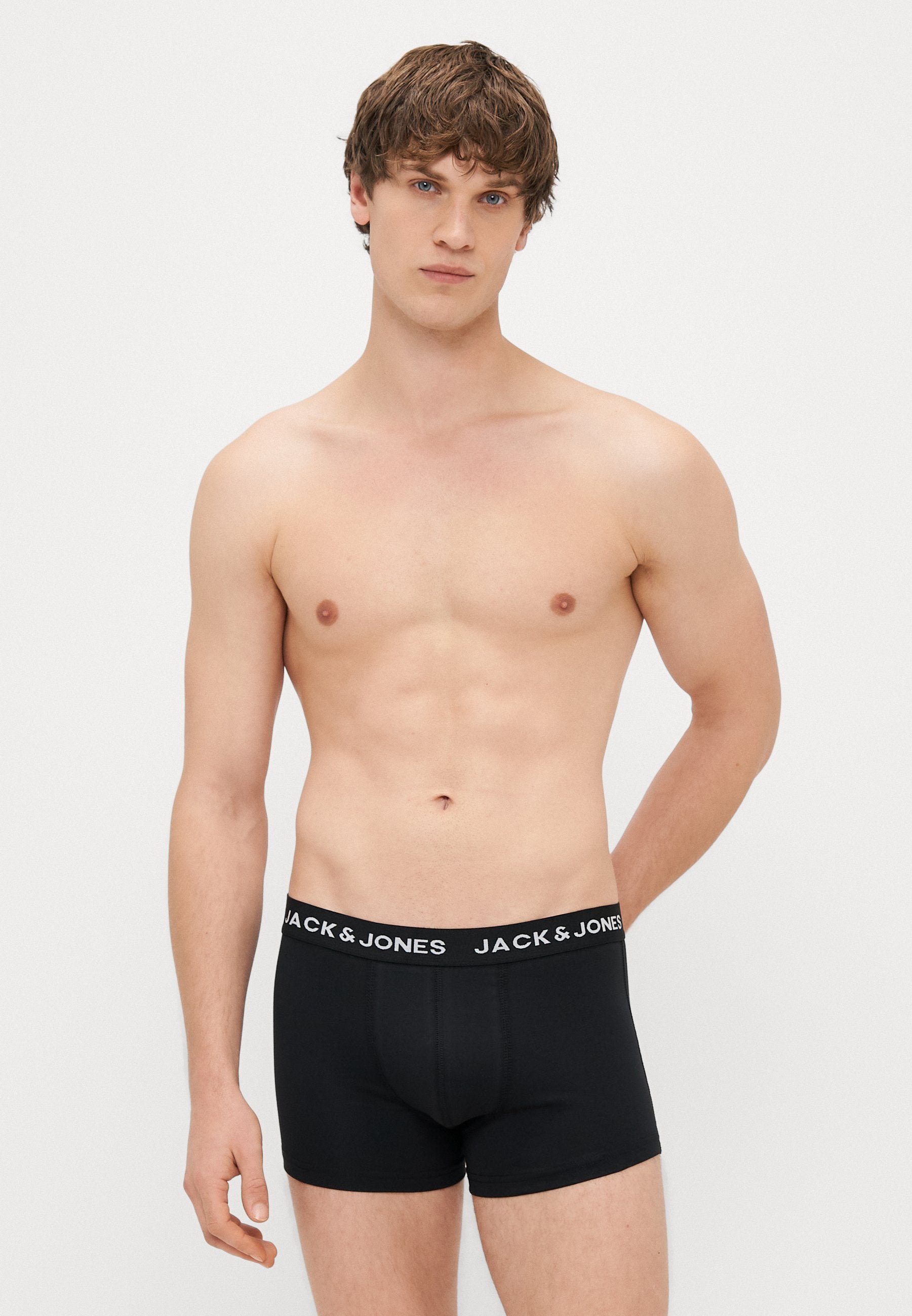 JACSOLID  10 PACKS - Trunks - black