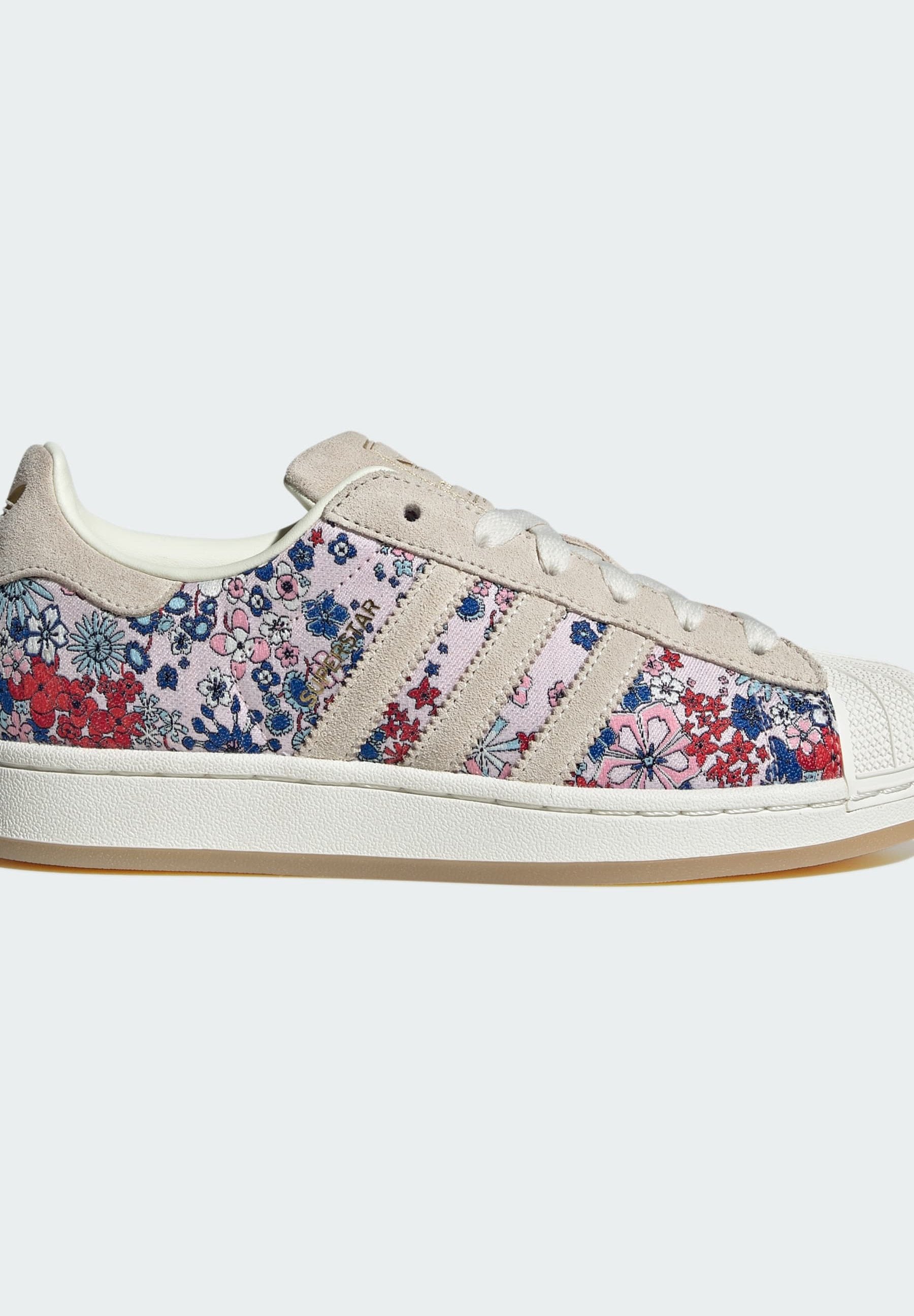 SUPERSTAR II W - Baskets - blanc cassé/or métallisé