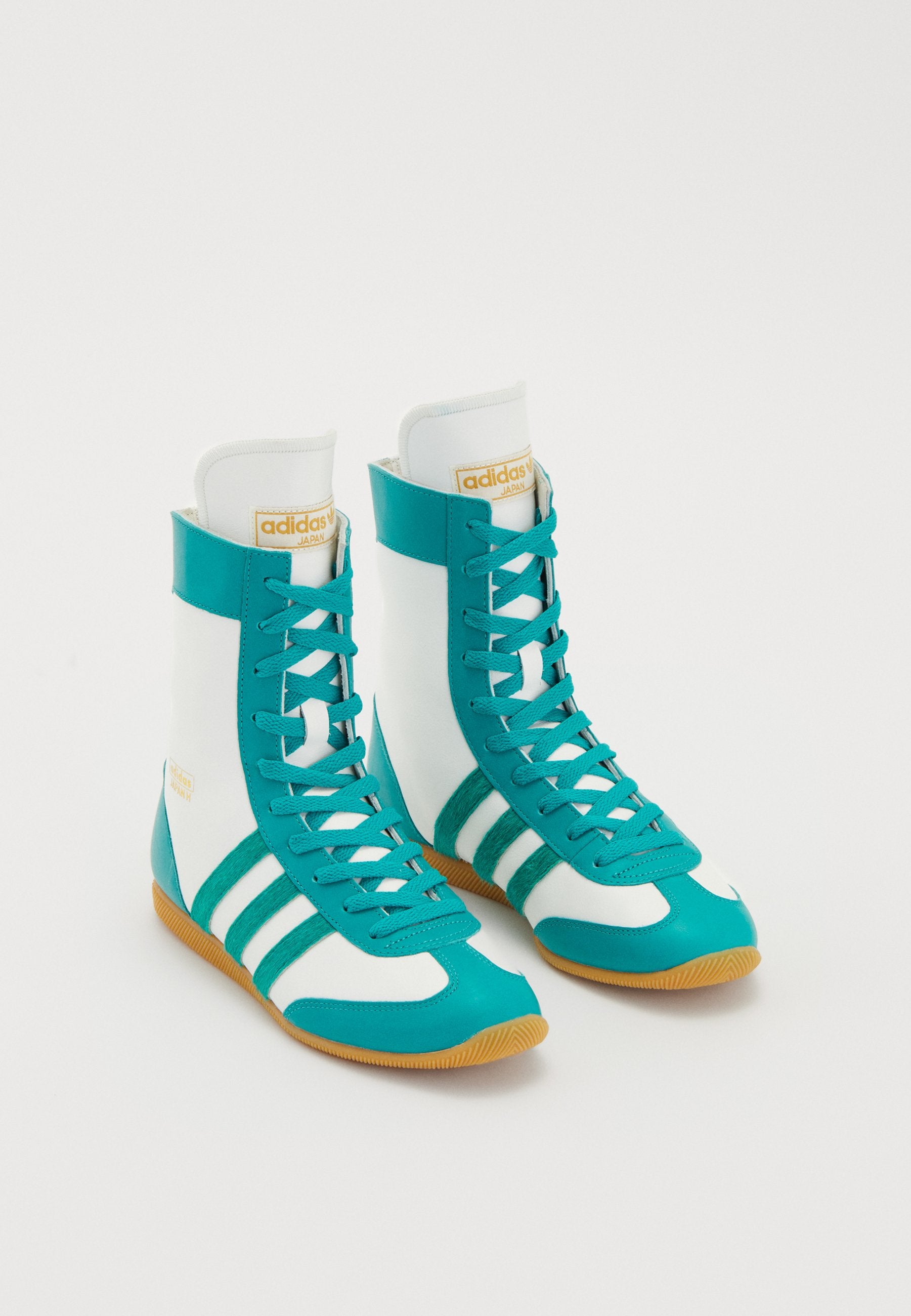 JAPAN H W - High-top trainers - core white/pure teal