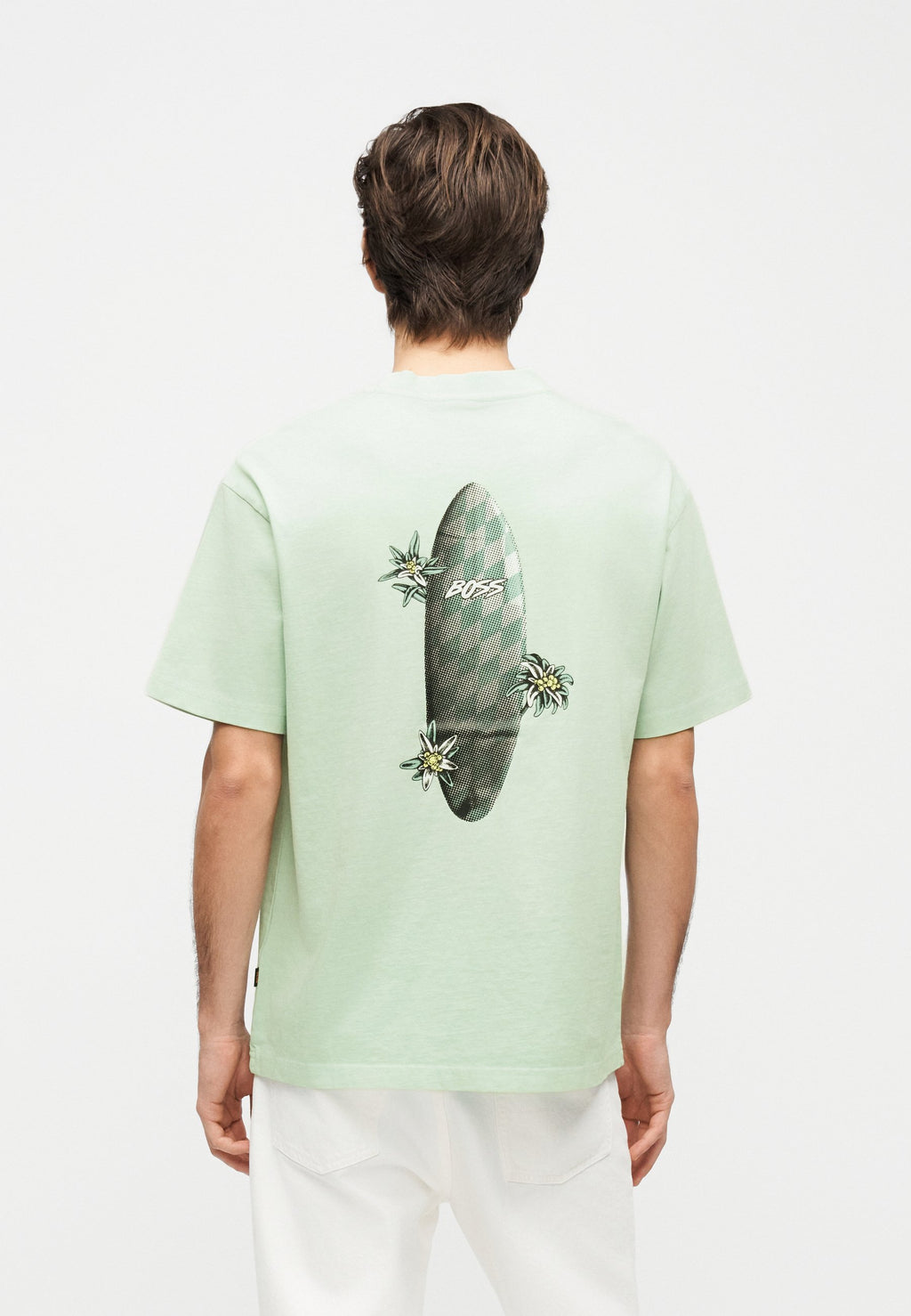 SURFWASH - Print T-shirt - turquoise/aqua