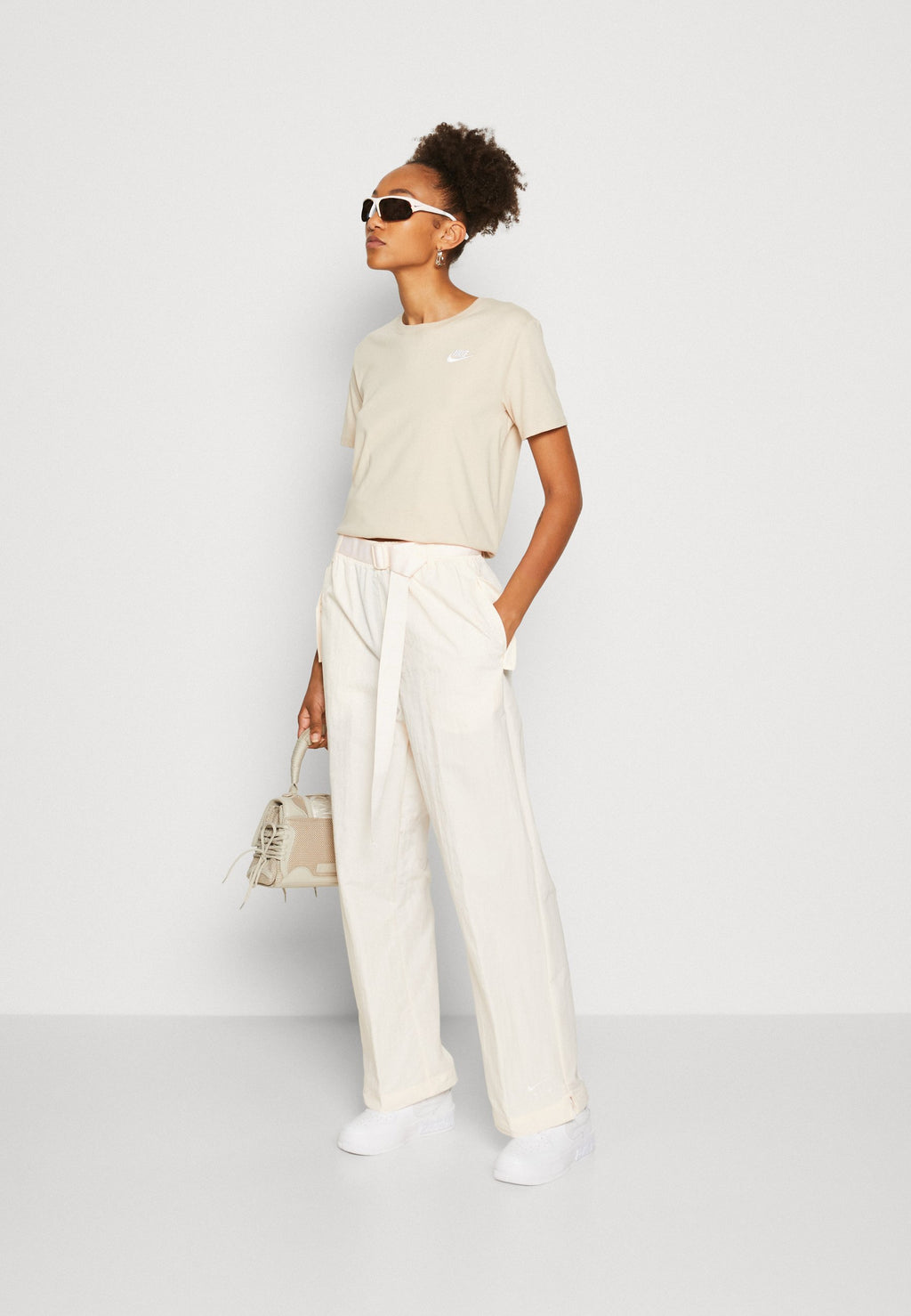 AIR - Pantalon - glace goyave/blanc