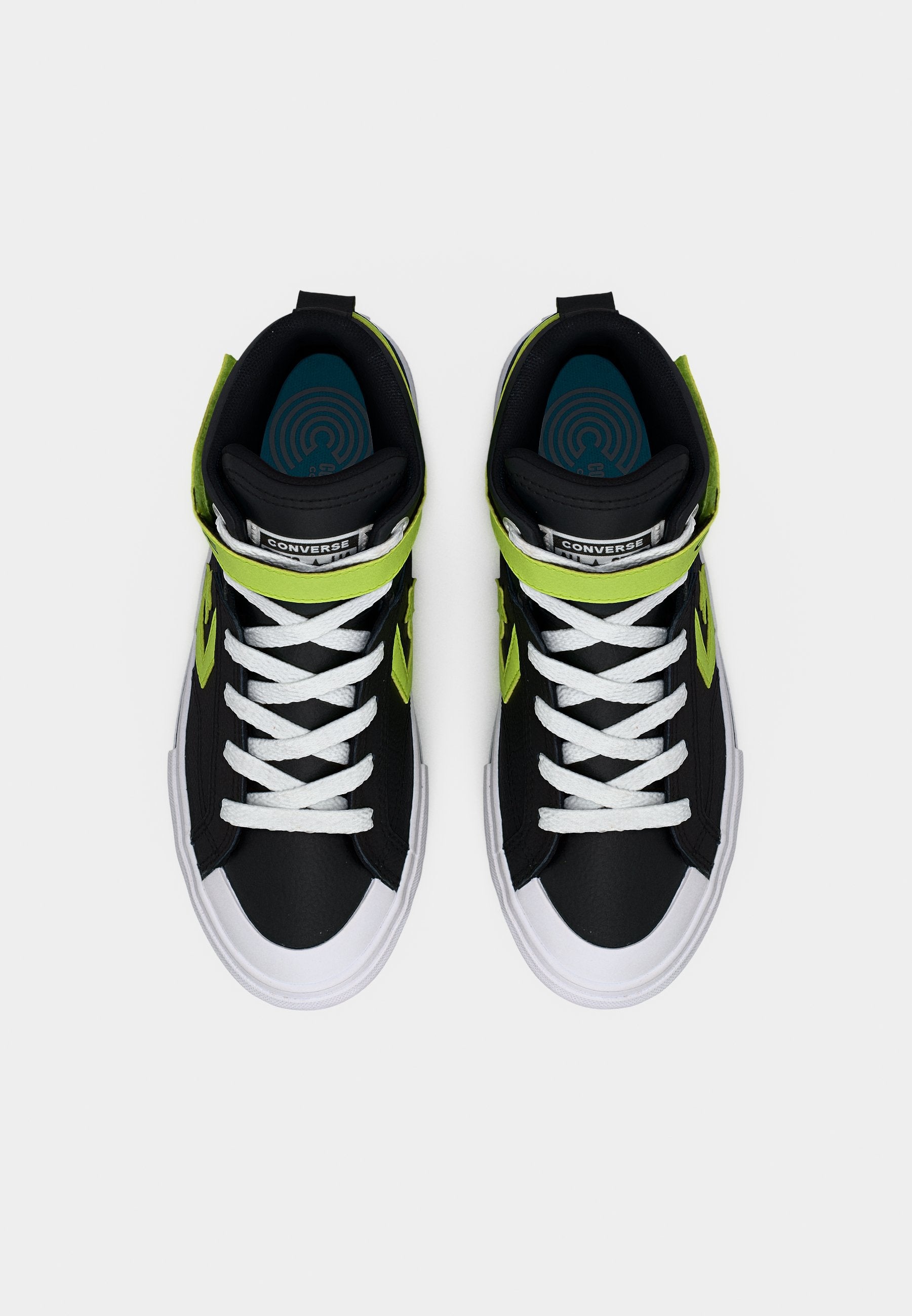 PRO BLAZE STRAP UNISEX - High-top trainers - black/neon mantis/white