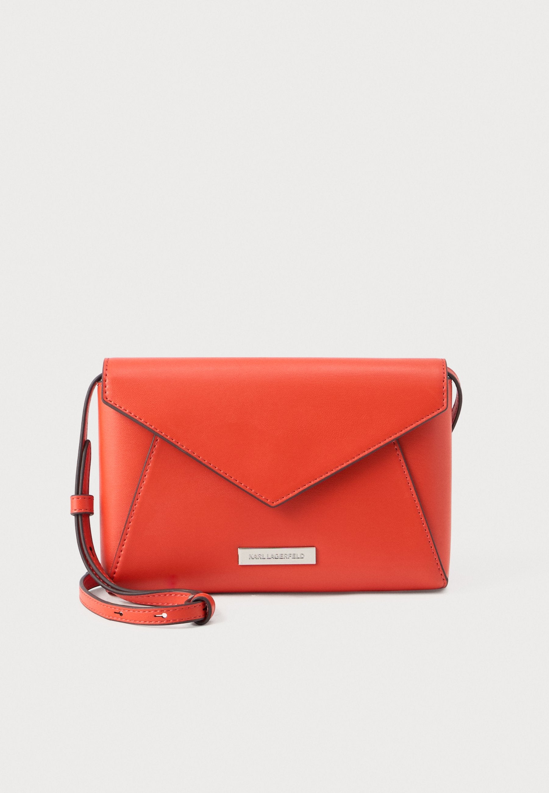 IKON SMOOTH CROSSBODY WALLET - Cross body bag - grapefruit