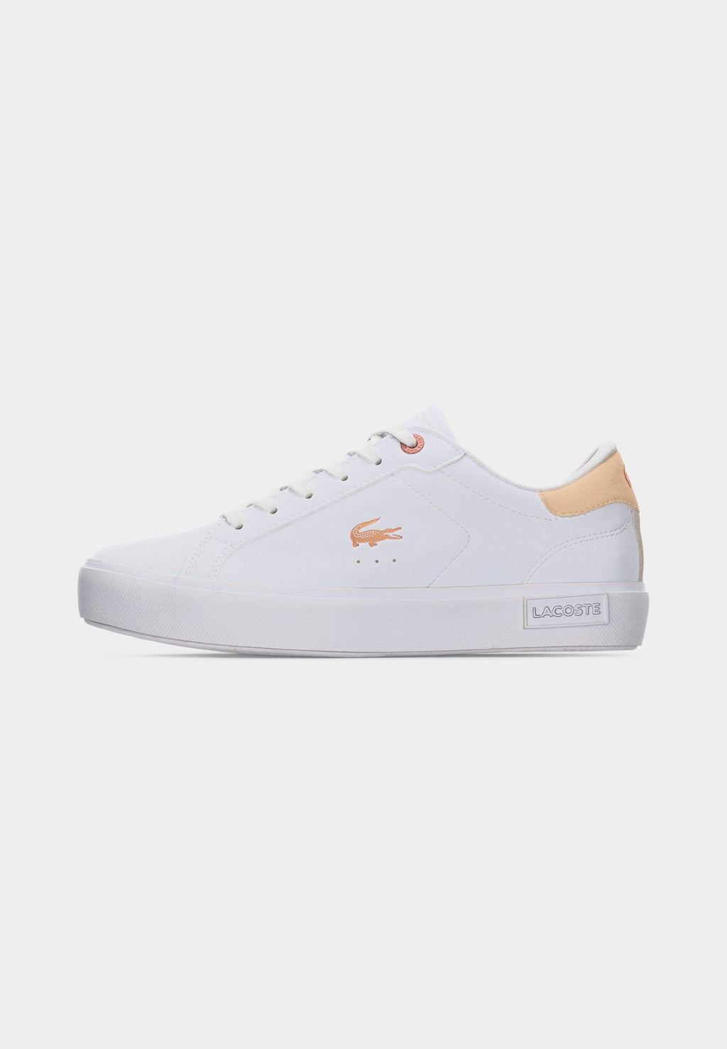 JUNIOR POWERCOURT BLUSH LACES - Trainers - white/light pink