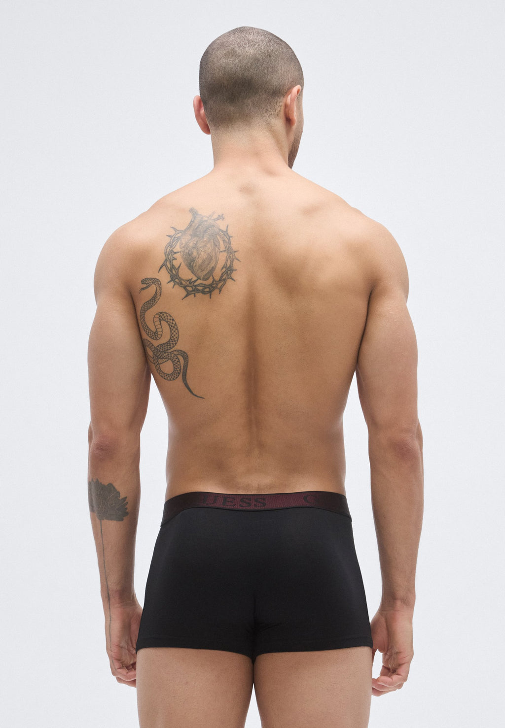 JOE TRUNK 3 PACK - Trunks - jet black