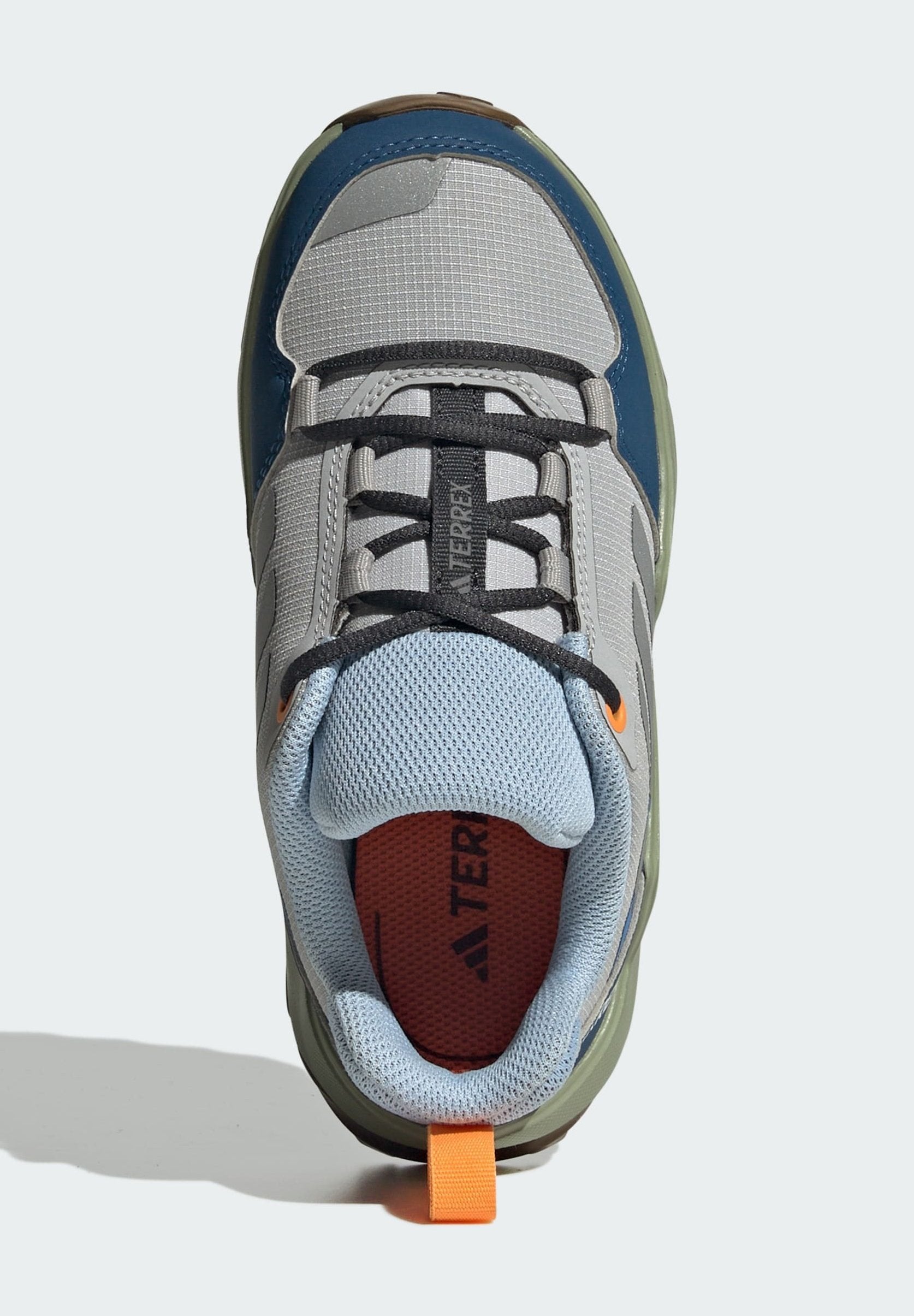 AX4R UNISEX - Hiking shoes - grey two matte silver glow blue