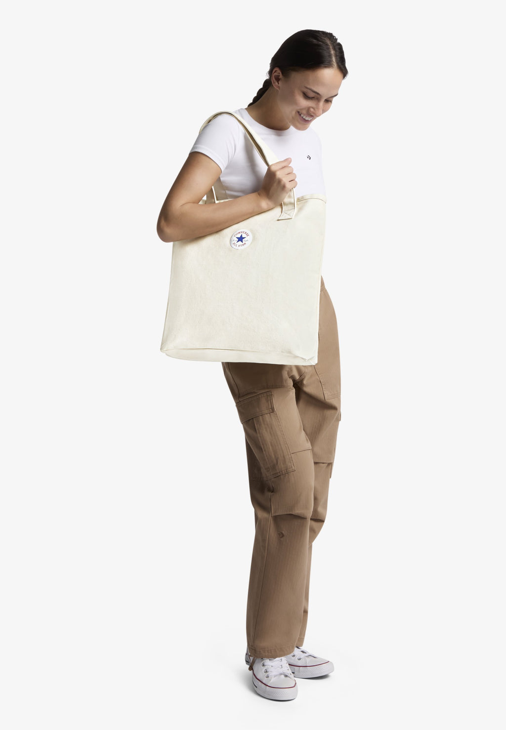 TAYLOR TOTE UNISEX - Tote bag - egret