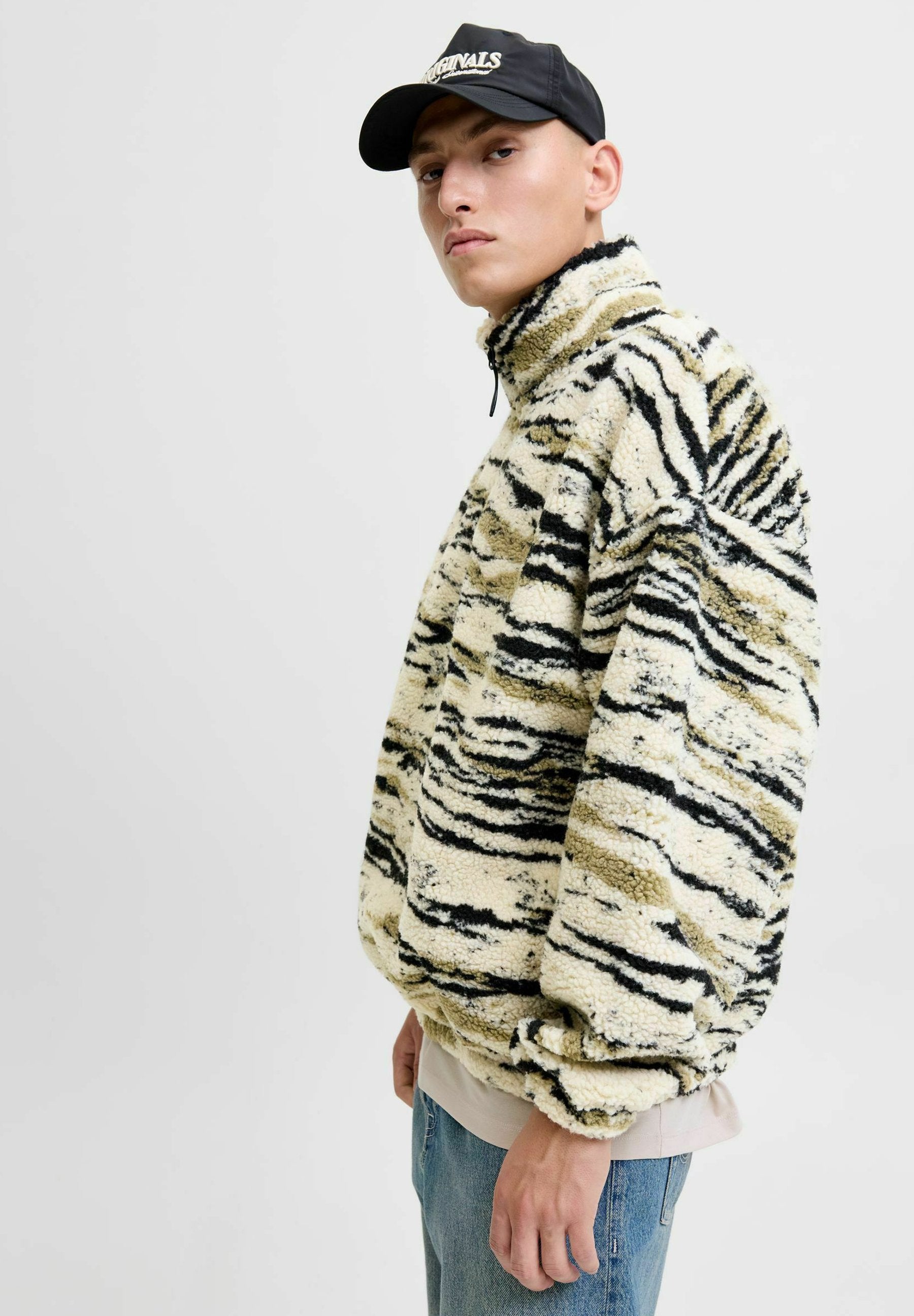 Fleece sweat Fleece sweat - Fleece jumper - oatmeal