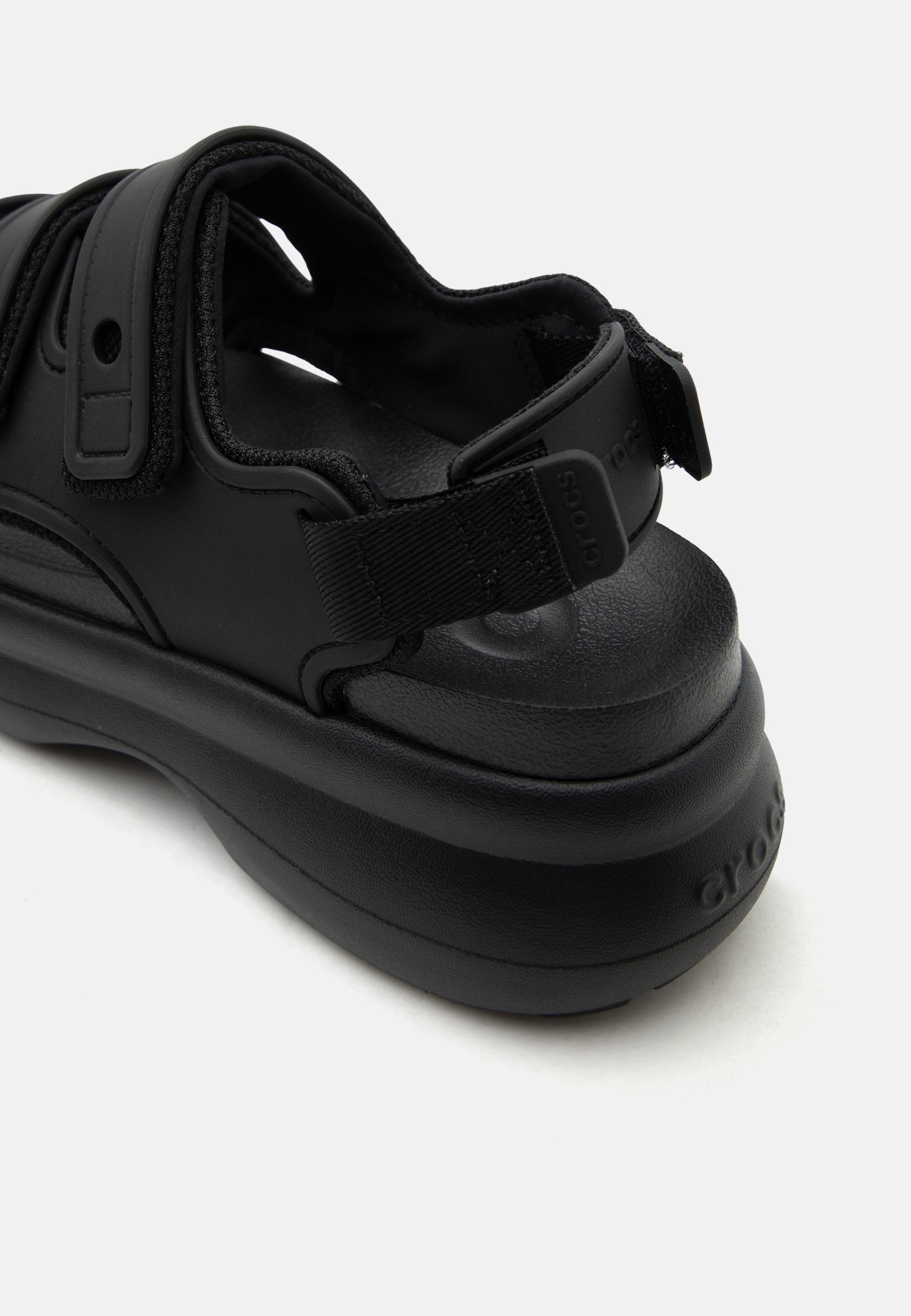 SOHO FROSTED - Platform sandals - black