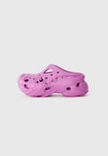CAGED - Heeled mules - grapeberry
