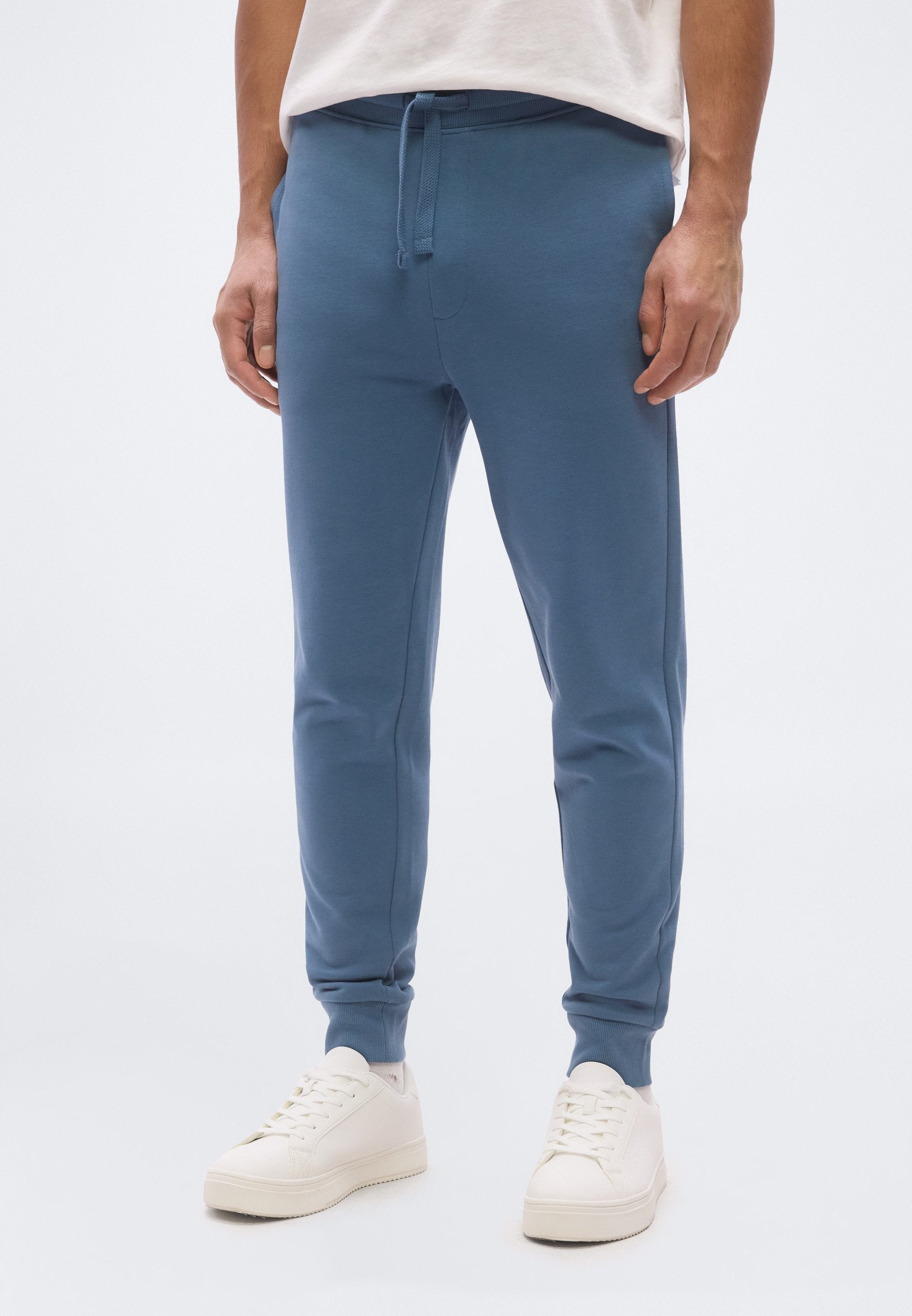 DAYOTE - Tracksuit bottoms - open blue