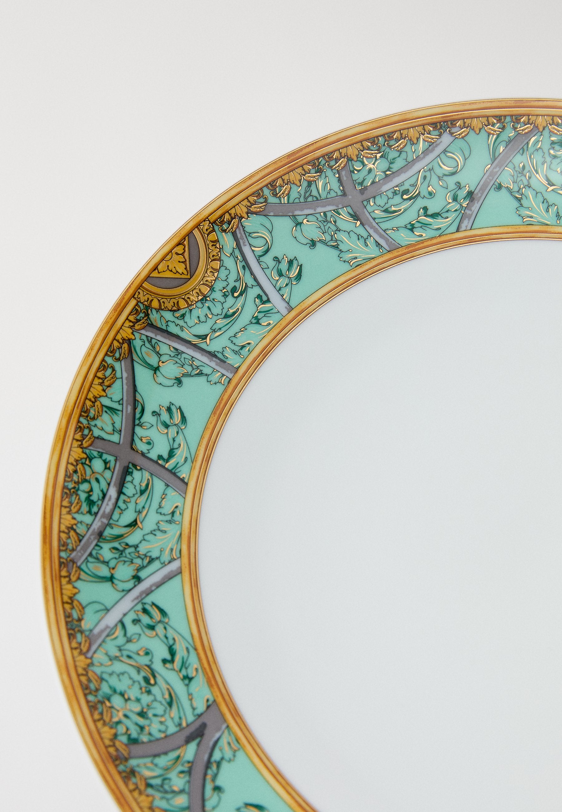 PLATE  - Plate - scala palazzo verde