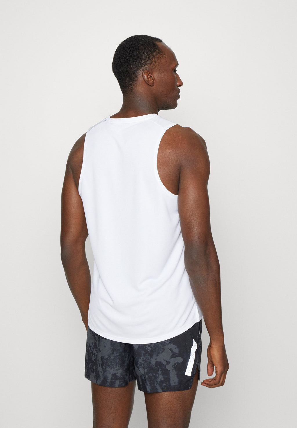 MILER TANK - Top - white/reflective silver