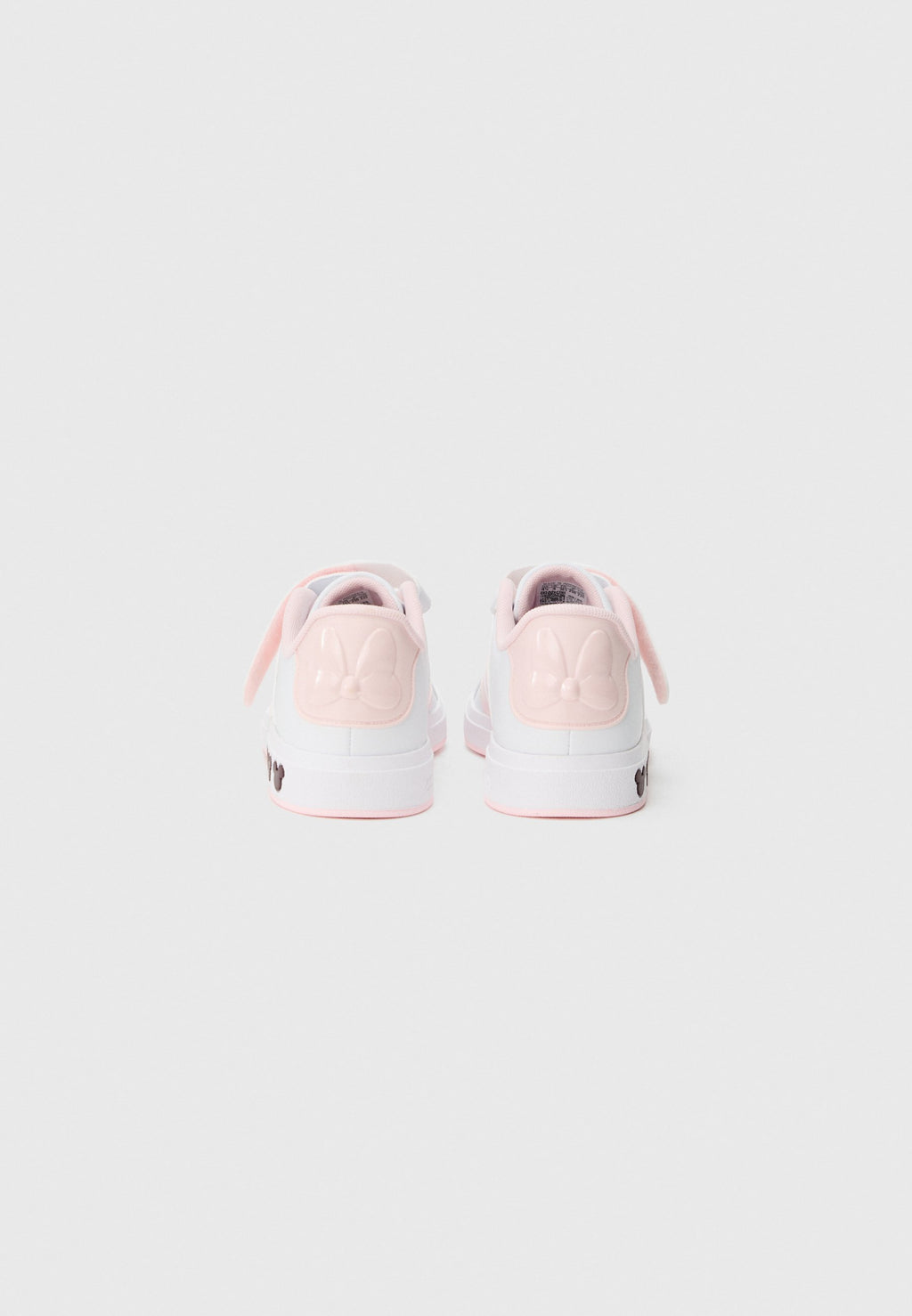 GRAND COURT MINNIE EL K - Walking trainers - cloud white/clear pink/chalk white