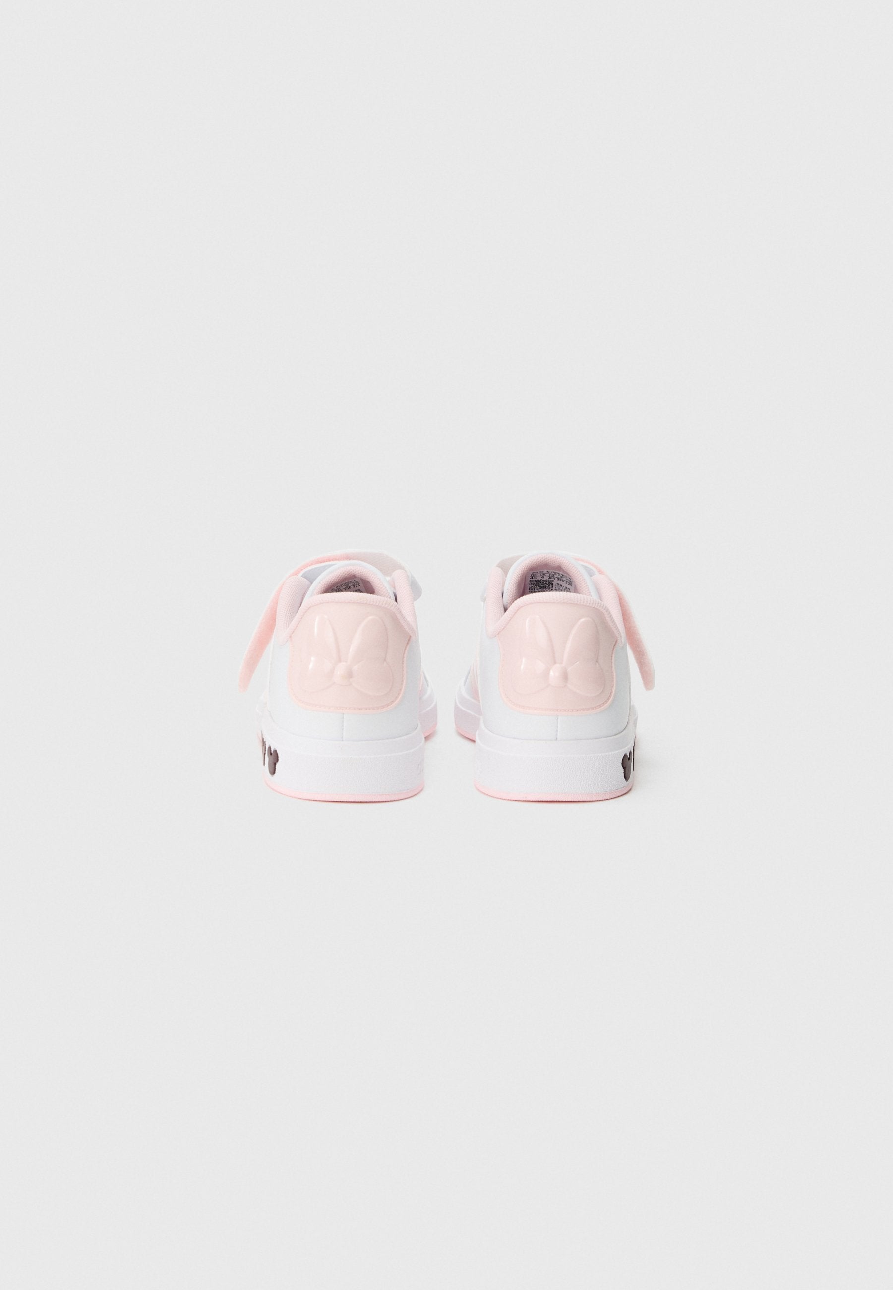 GRAND COURT MINNIE EL K - Walking trainers - cloud white/clear pink/chalk white