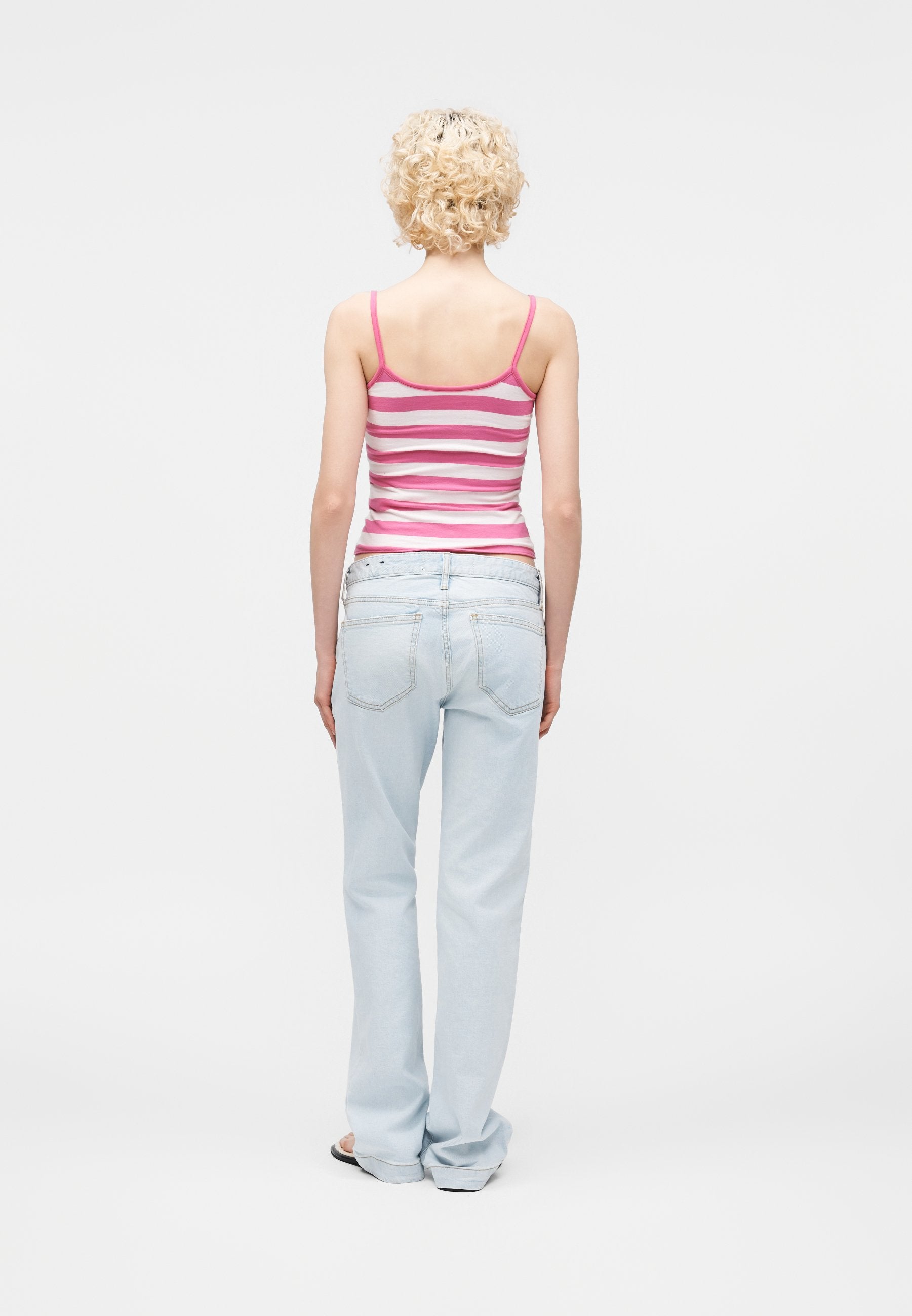 MIRA - Bootcut jeans - light wash