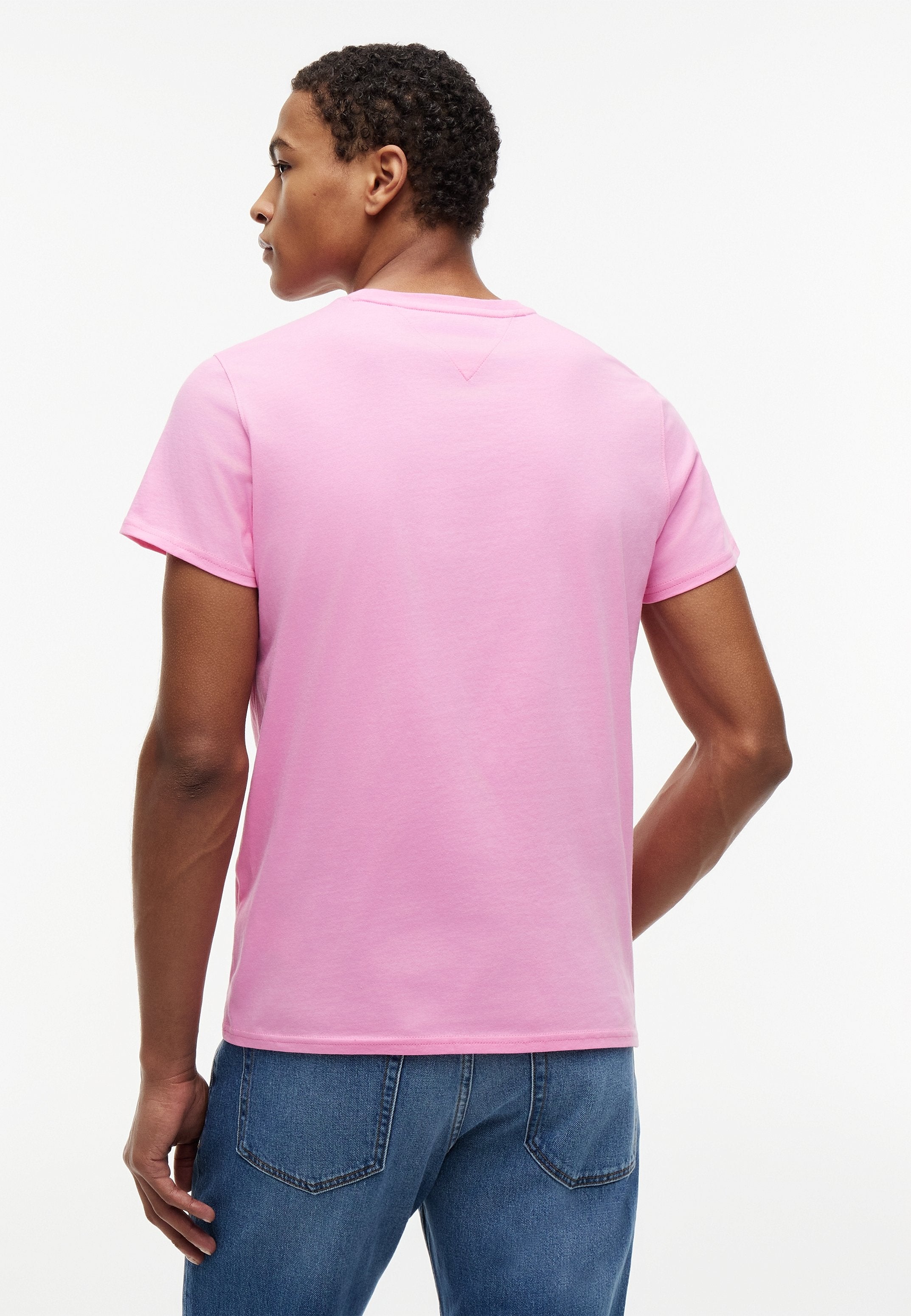 FLAG EXTRA SLIM UNISEX - Basic T-shirt - pink daisy