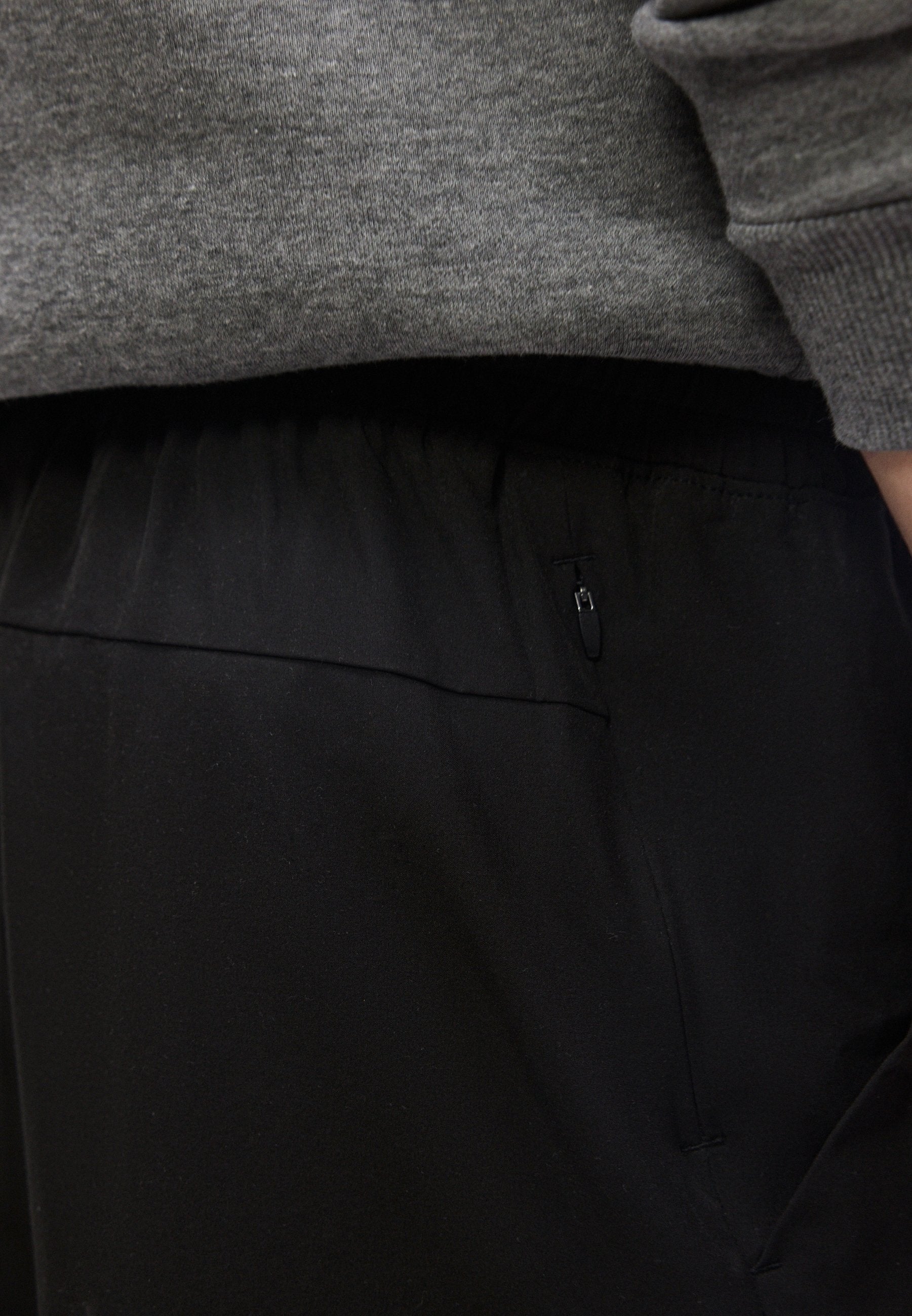 ICON SPORT - Tracksuit bottoms - black