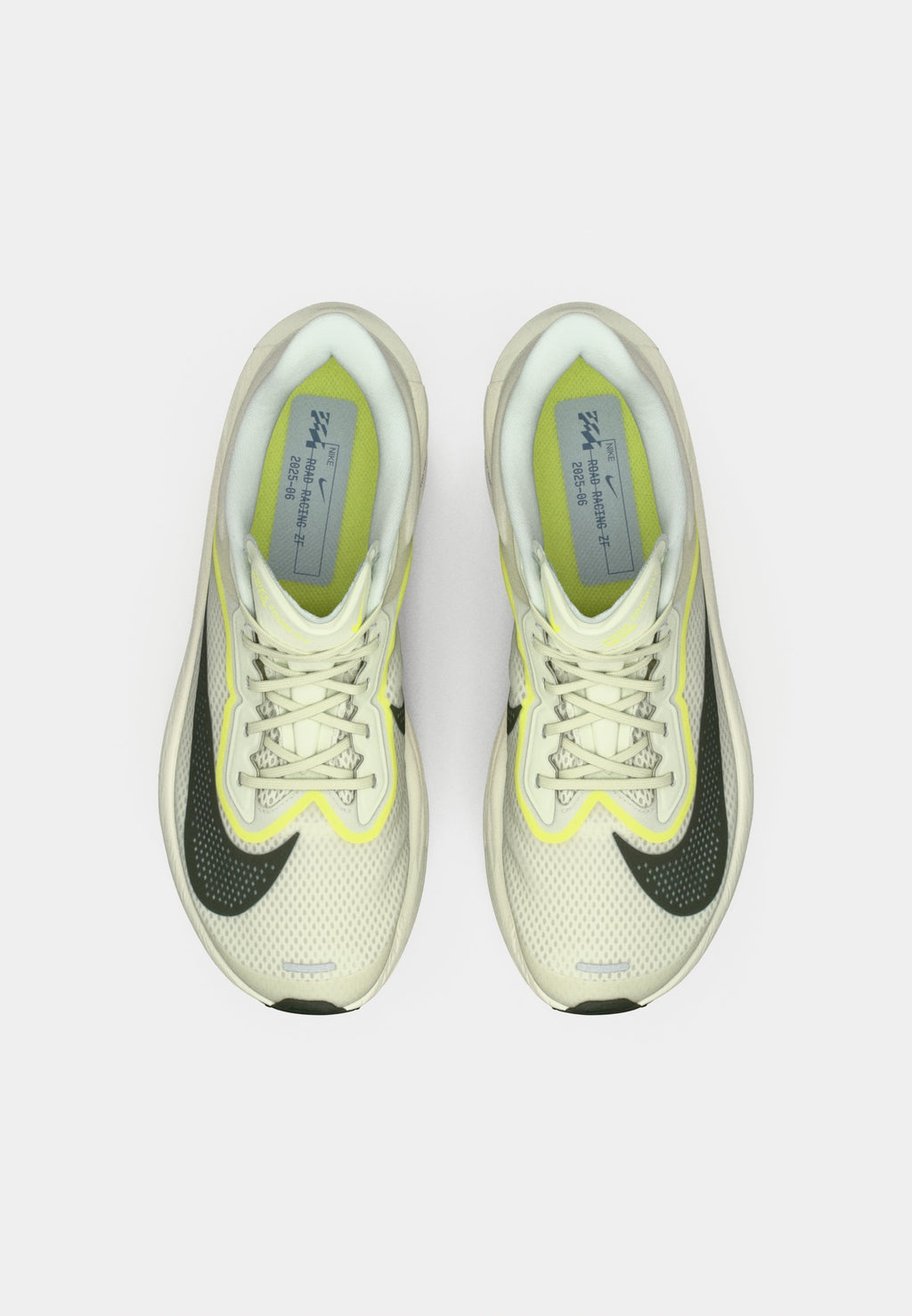 ZOOM FLY  - Road running shoes - sea glass/sequoia/ultralime/phantom/football grey/iron purple