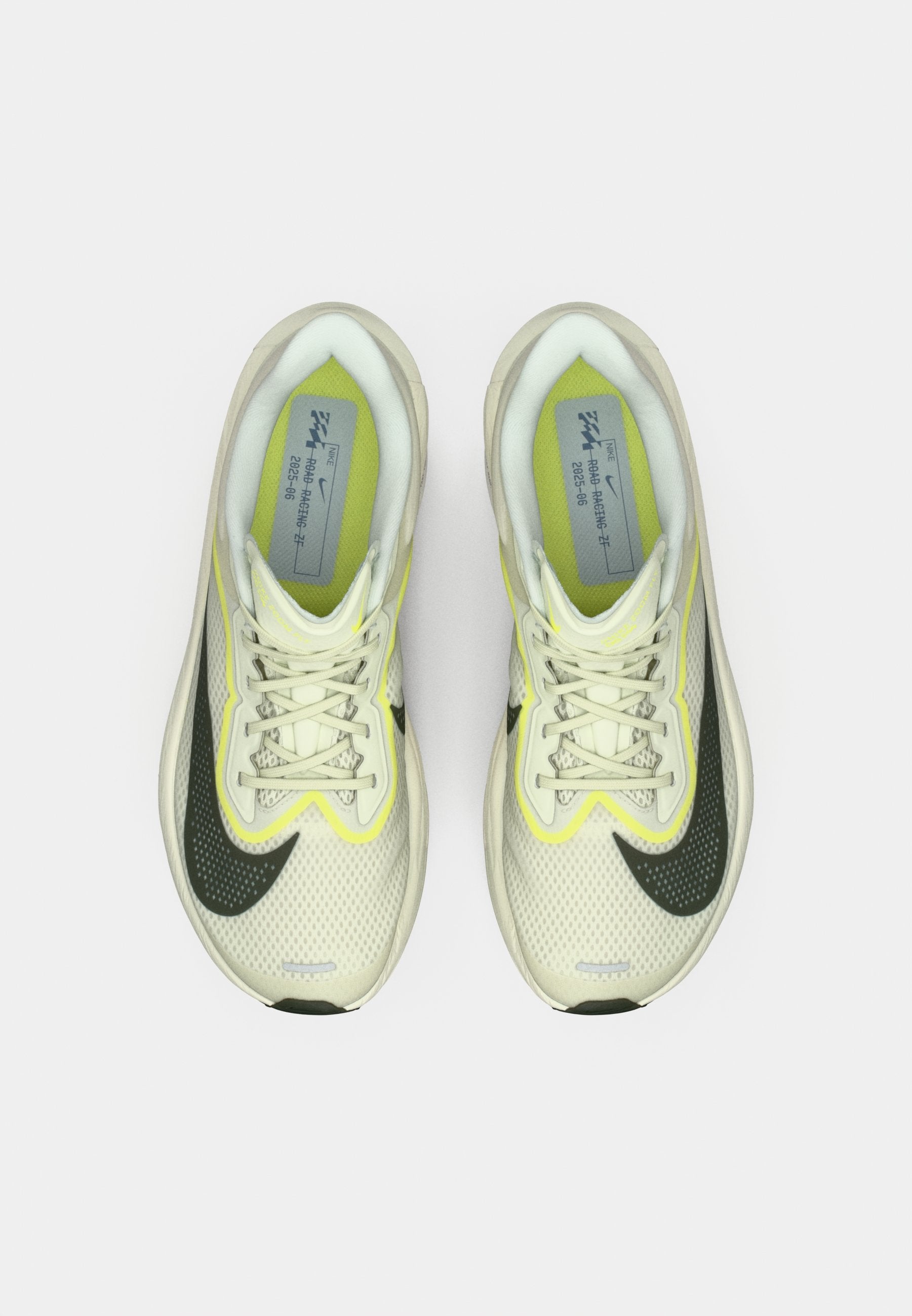 ZOOM FLY  - Road running shoes - sea glass/sequoia/ultralime/phantom/football grey/iron purple