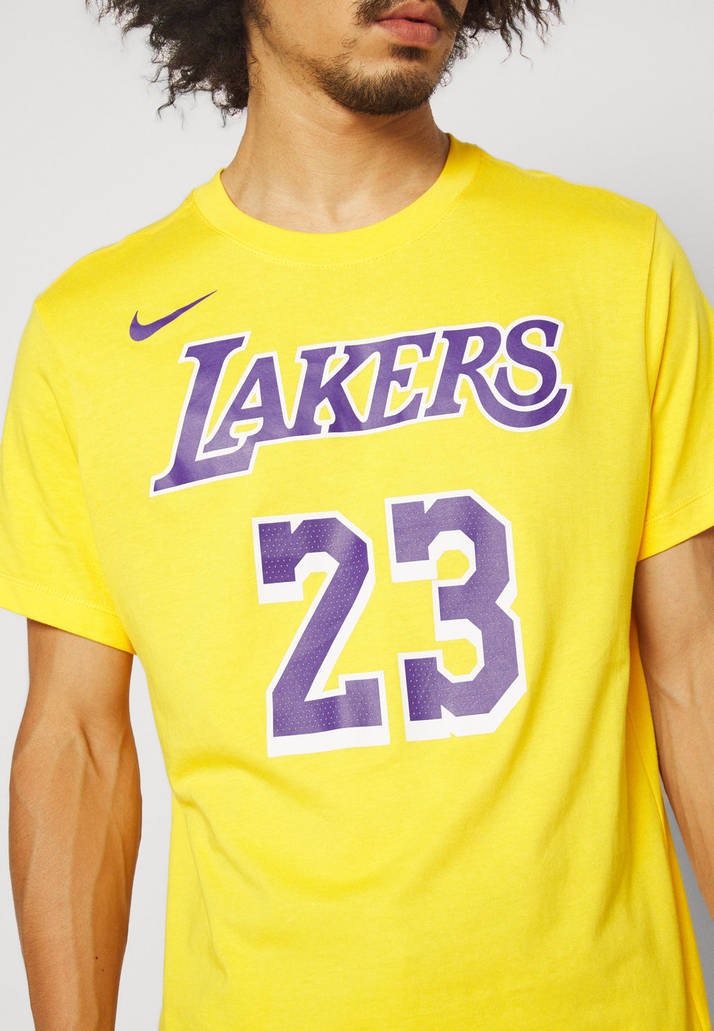 LOS ANGELES LAKERS TEE LUKA DONCIC - Tenue de club - jaune
