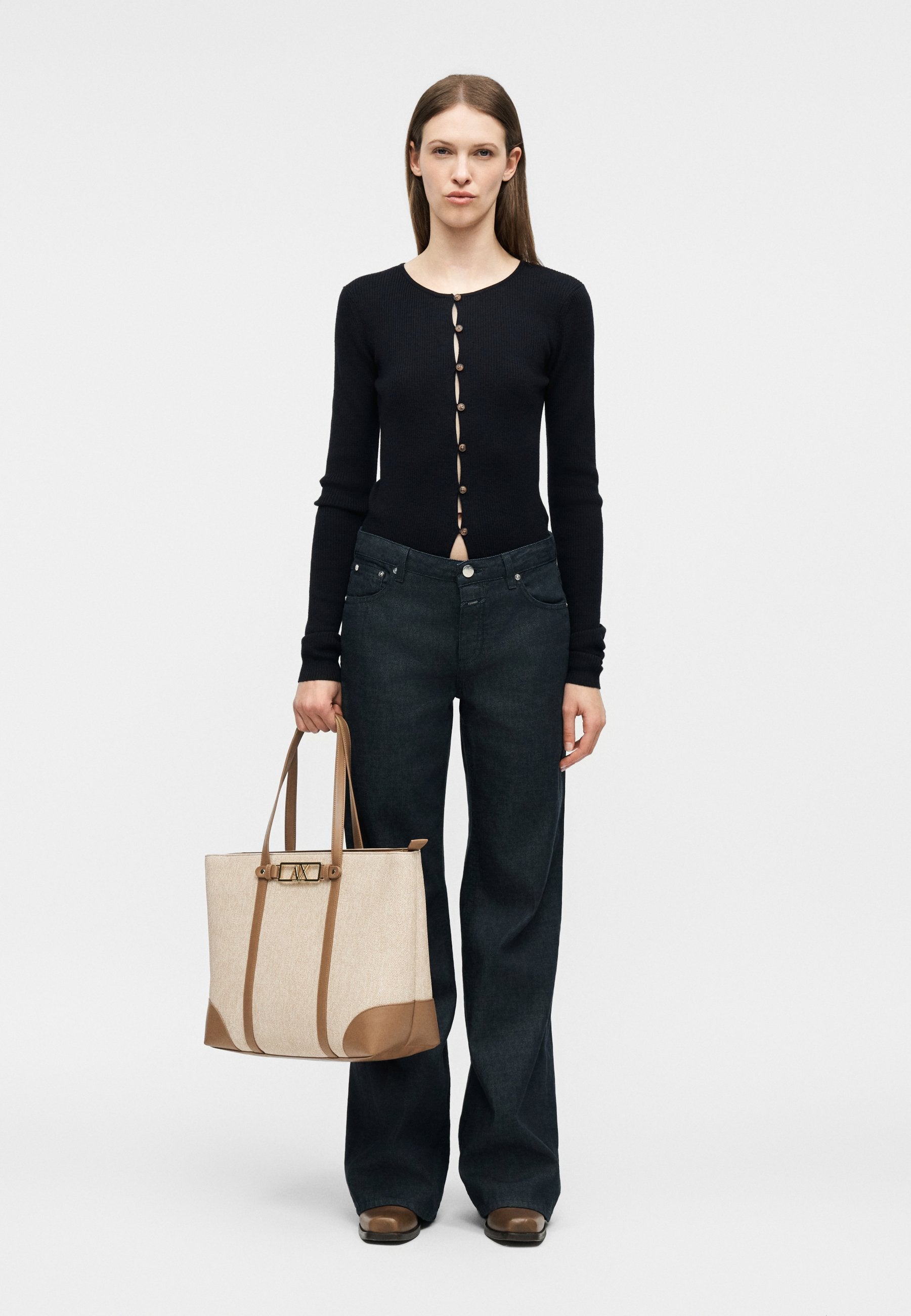 POLLY SHOPPING - Tote bag - beige