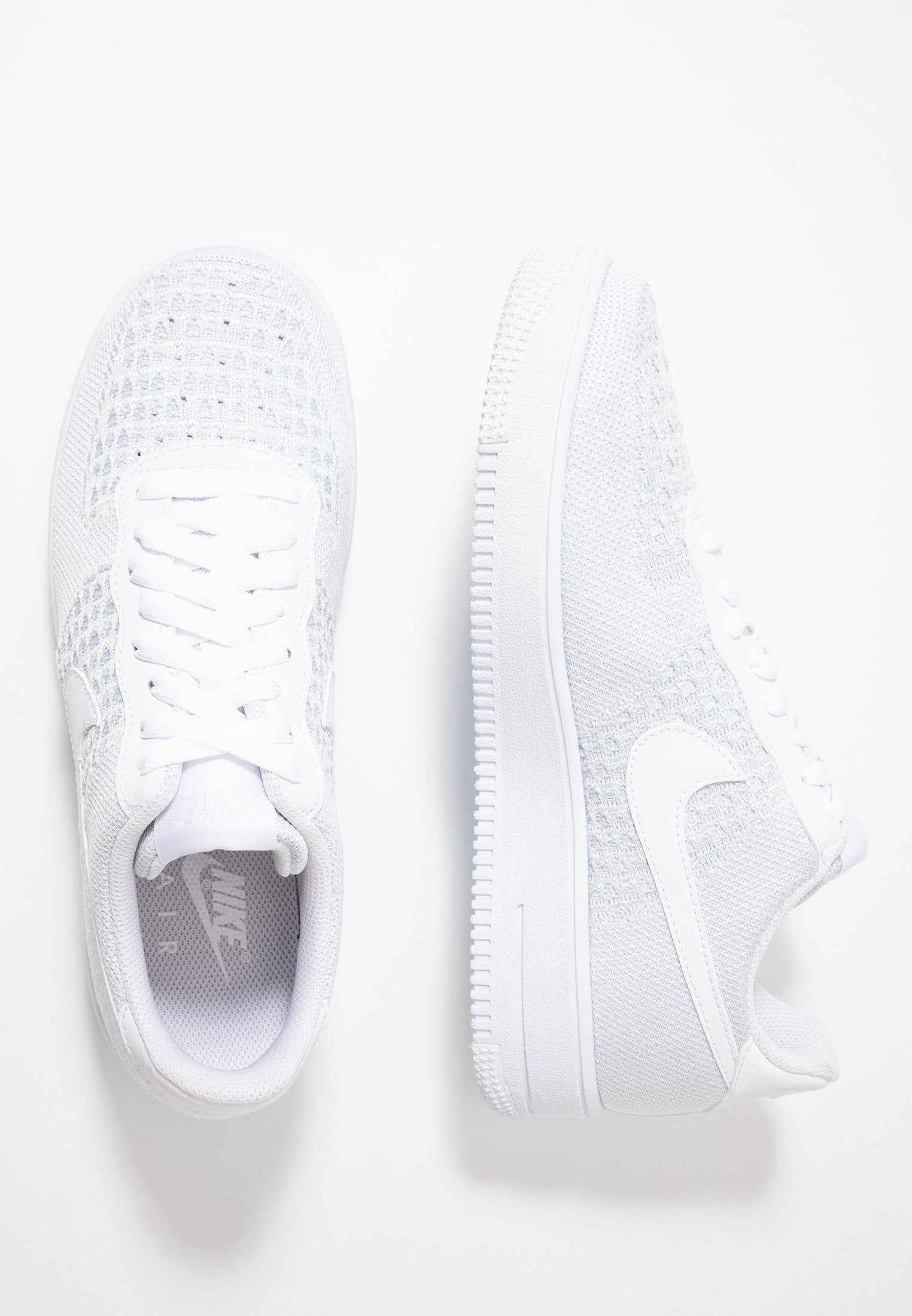 AIR FORCE 1 FLYKNIT 2.0 - Spor Ayakkabı - beyaz/pure platinum