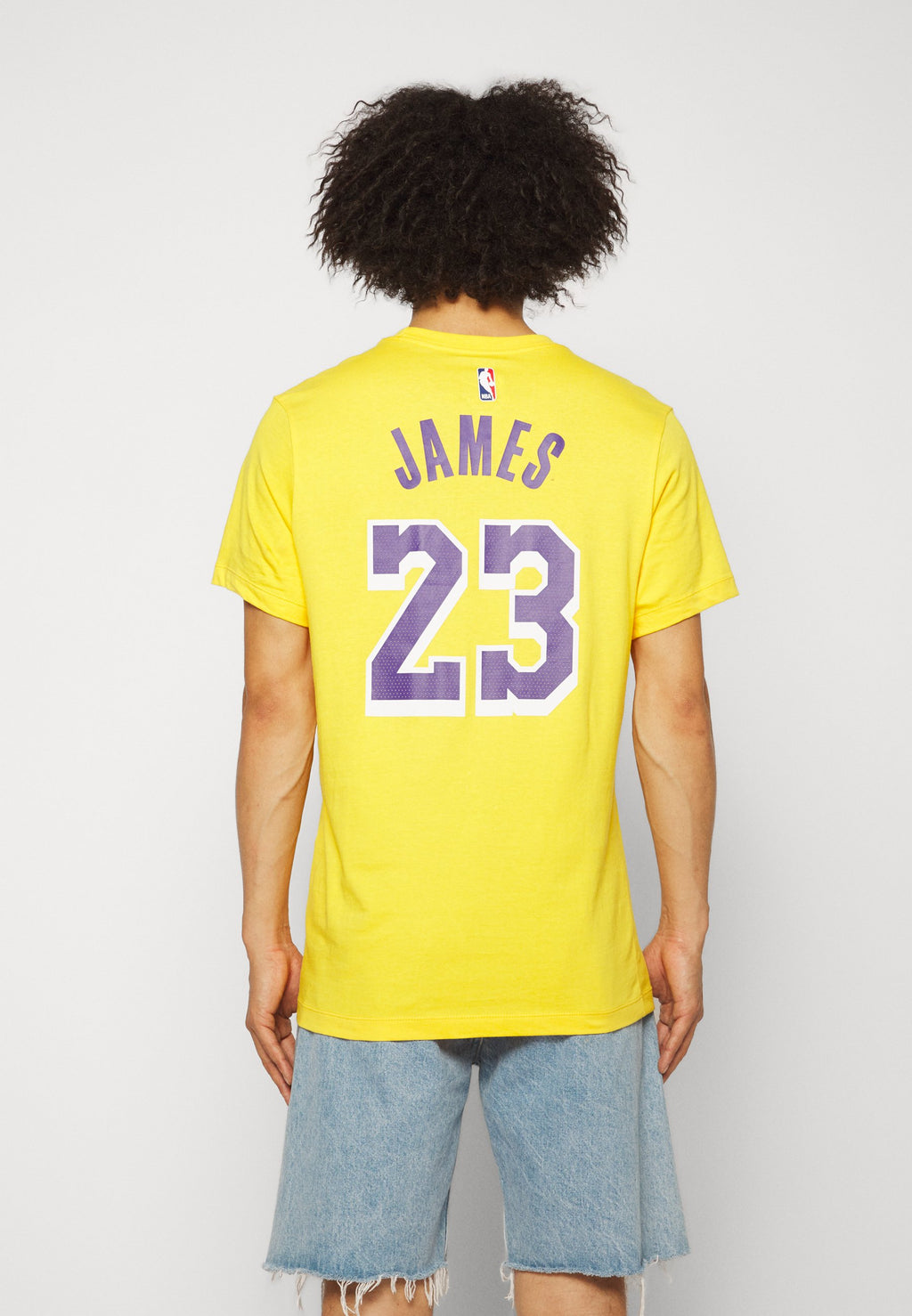 LOS ANGELES LAKERS TEE LUKA DONCIC - Tenue de club - jaune