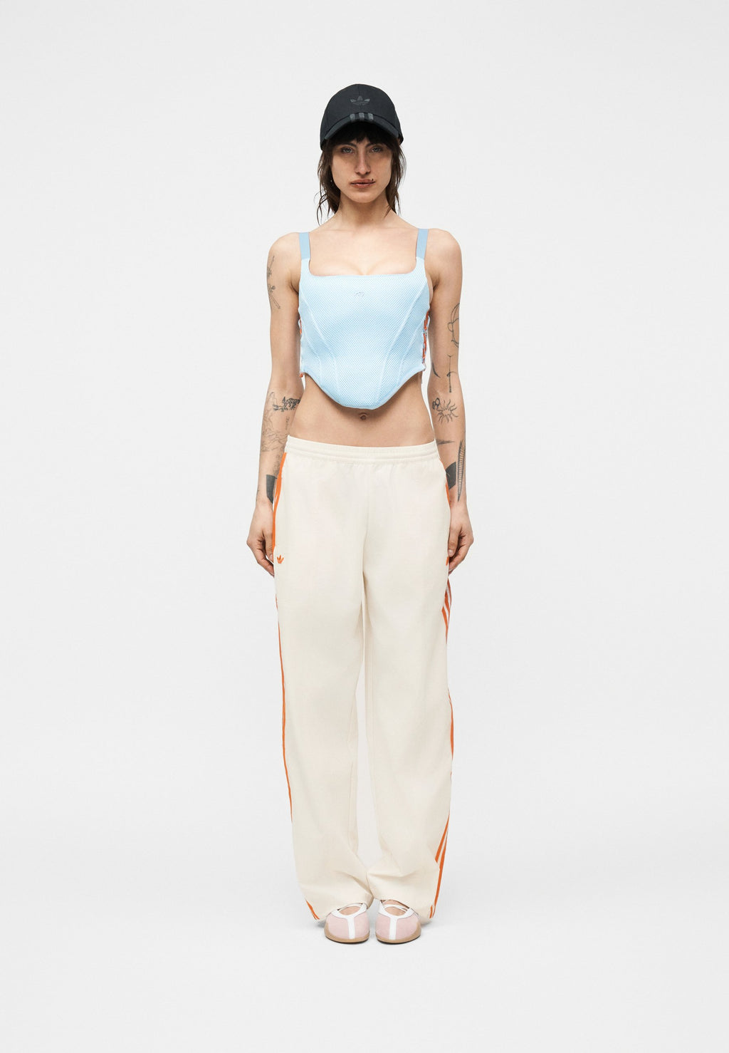 MIAOU PANT - Tracksuit bottoms - chalk white
