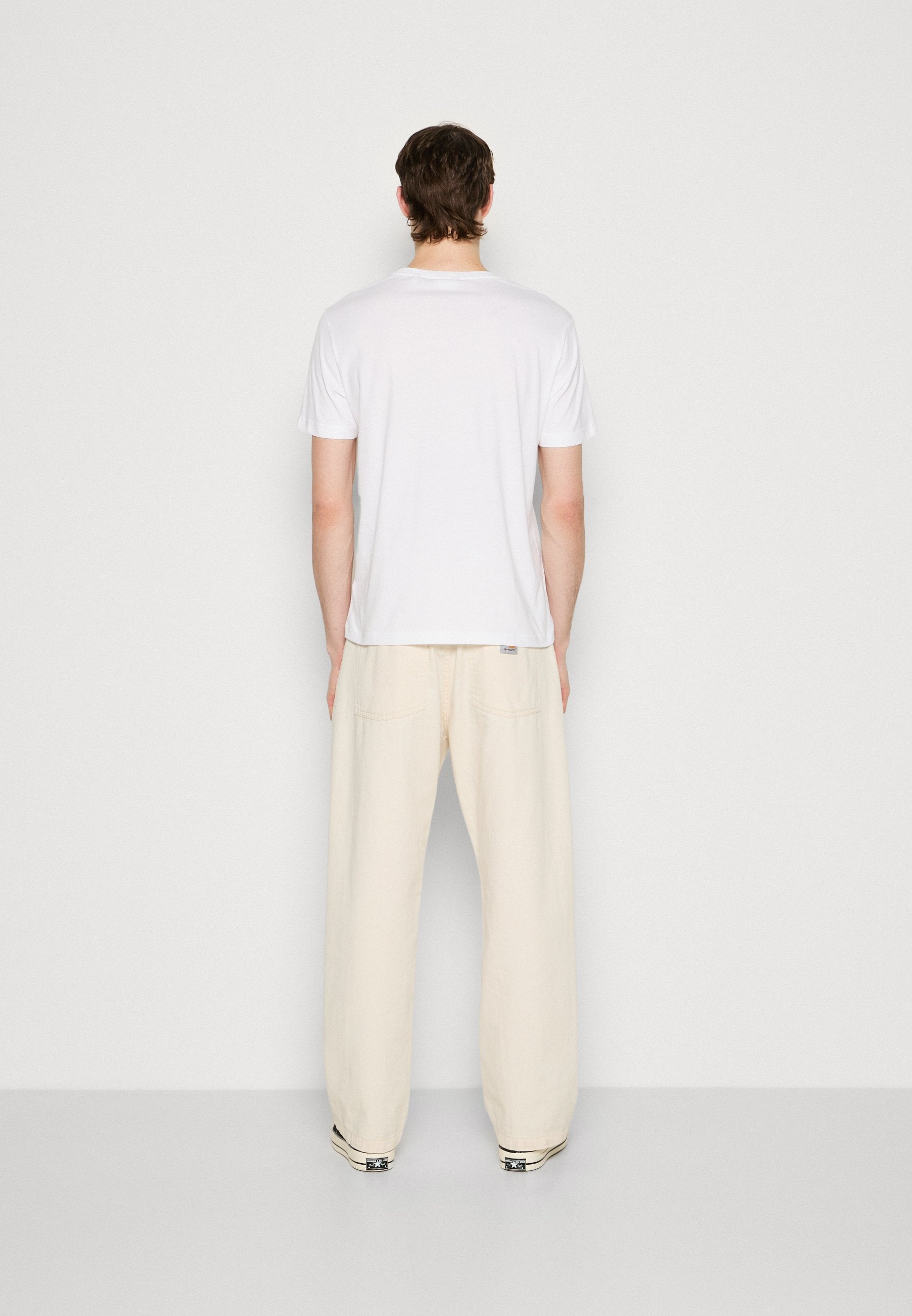 PRINTED ARCHIVE SHIELD - Basic T-shirt - white