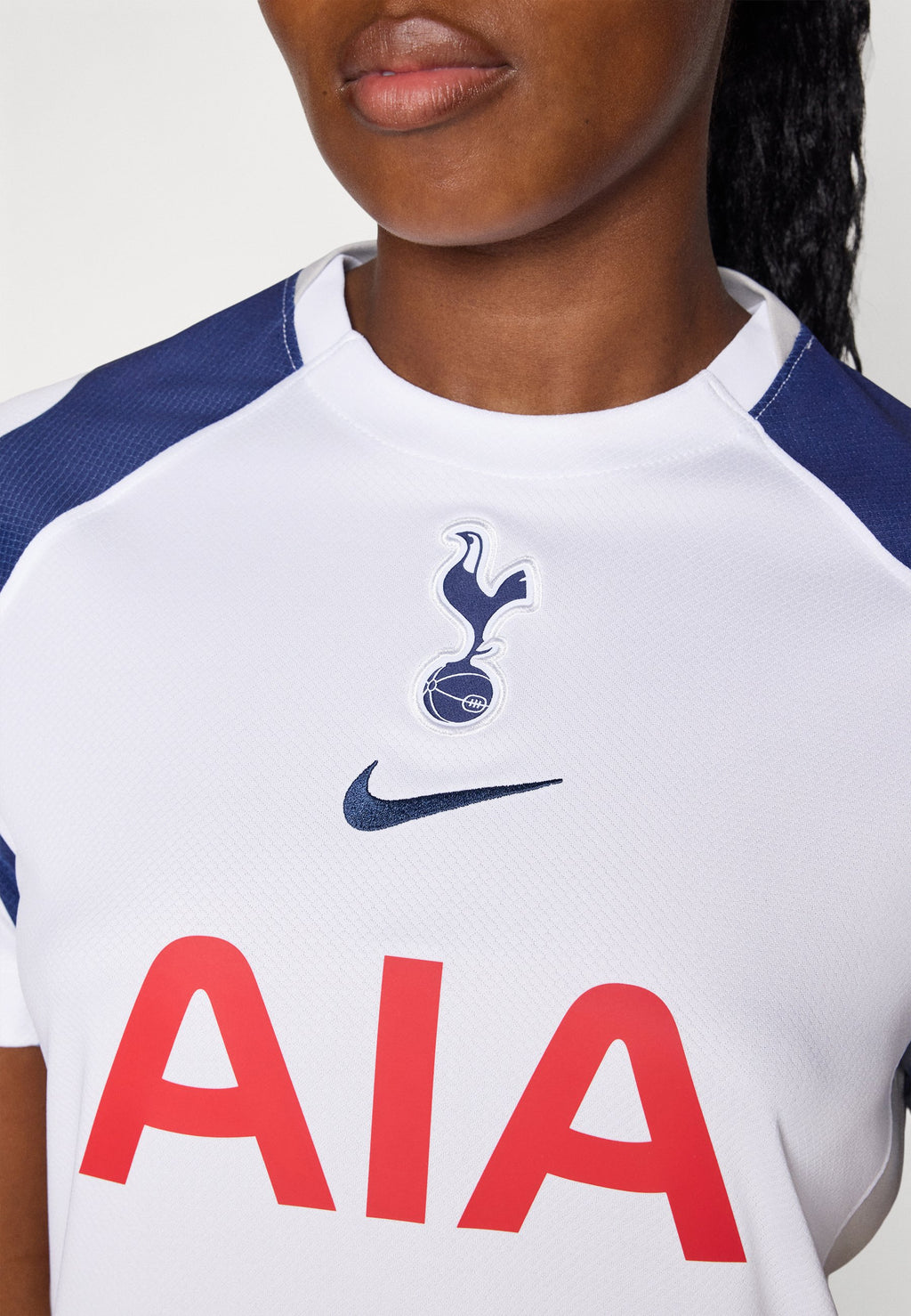 ملابس نادي TOTTENHAM HOTSPUR 2025/26 STADIUM HOME - أبيض/حديد خفيف/أزرق ثنائي